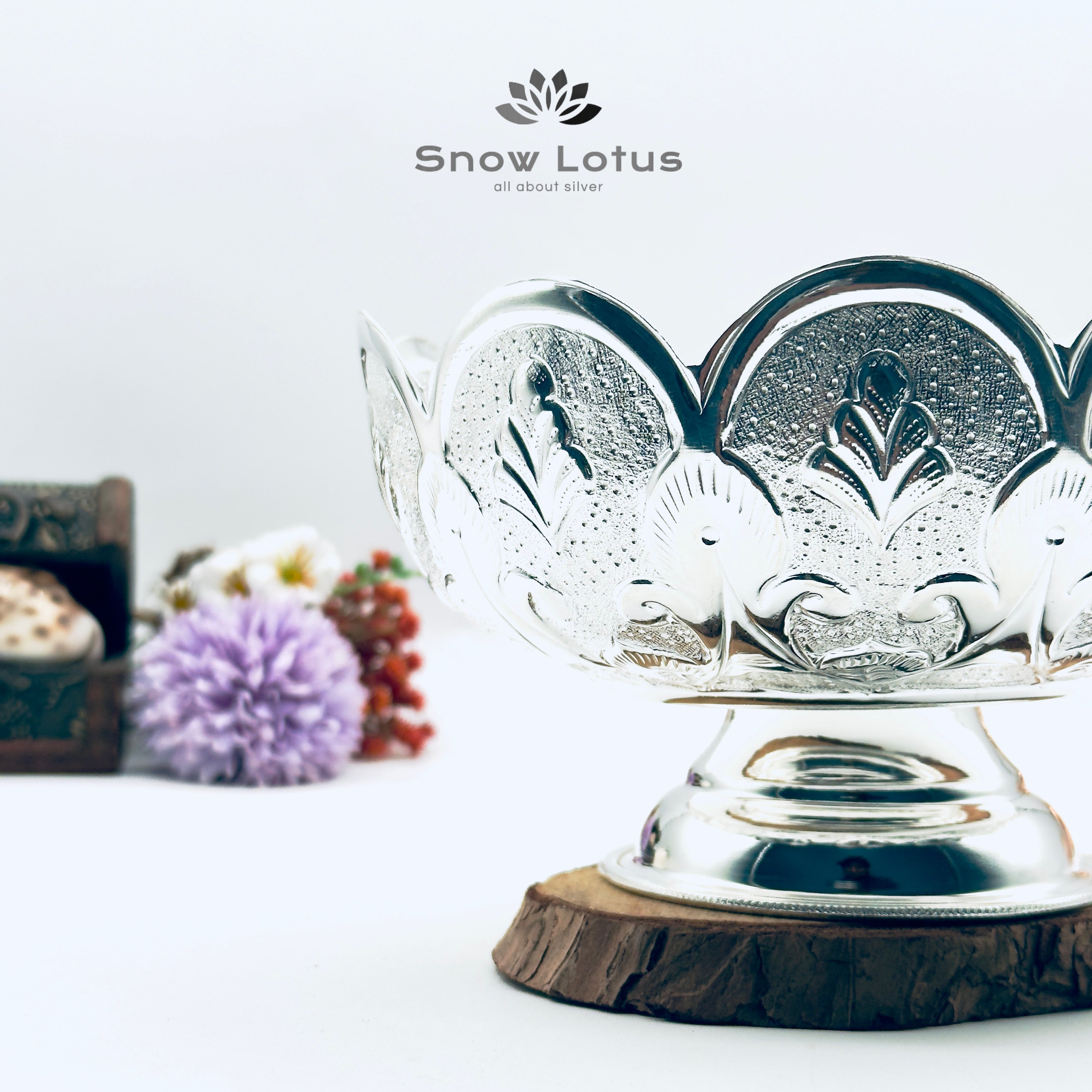 Blooming Pooja bowls