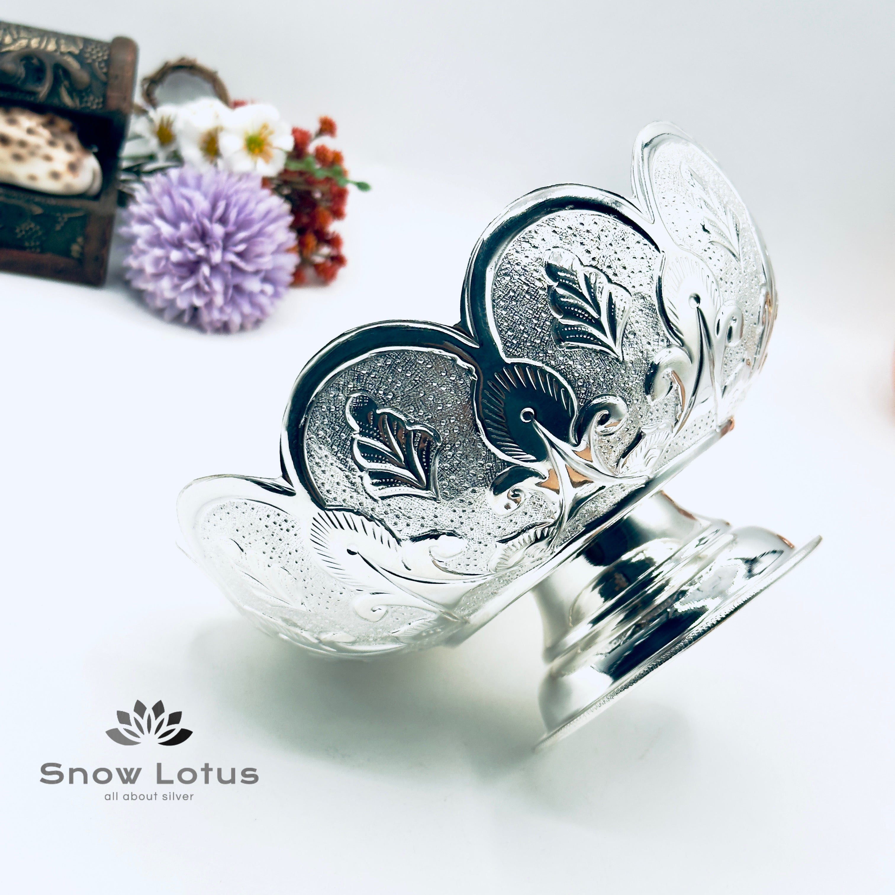 Blooming Pooja bowls