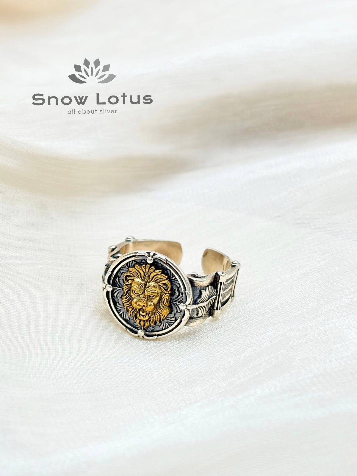 Roaring Lion Finger Ring