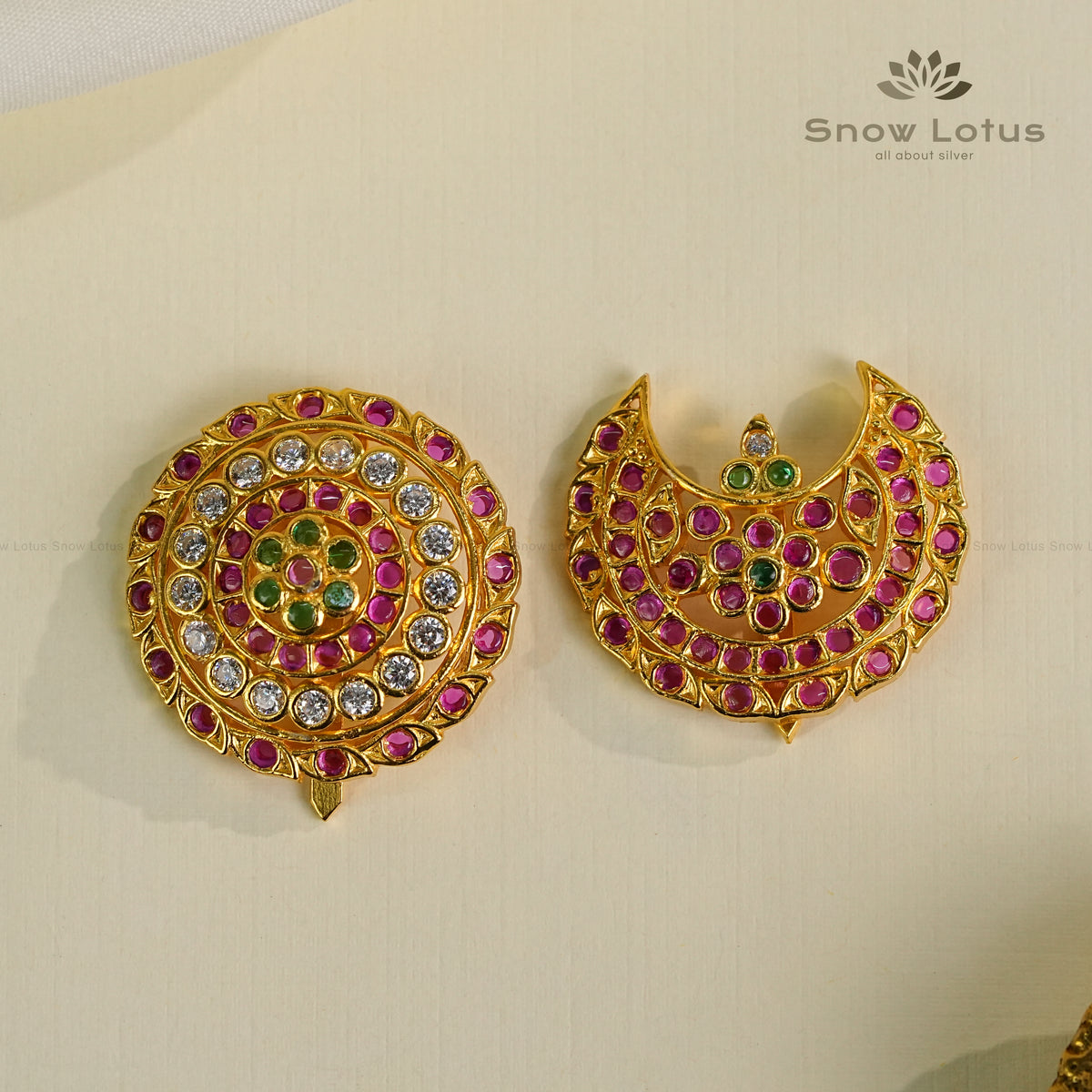Ratna Surya Chandra Hair Set