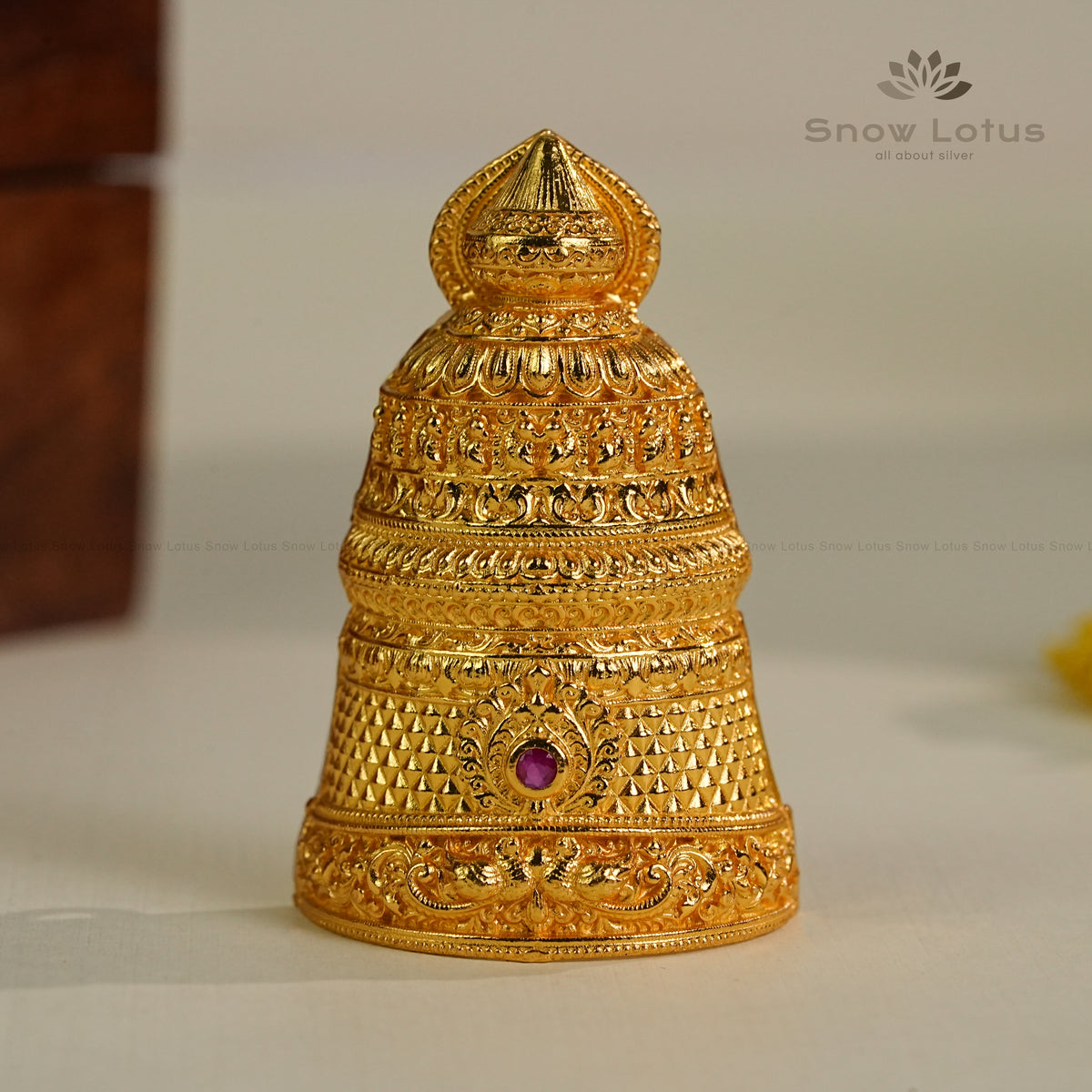 22K Gold Plated Half Kireetam