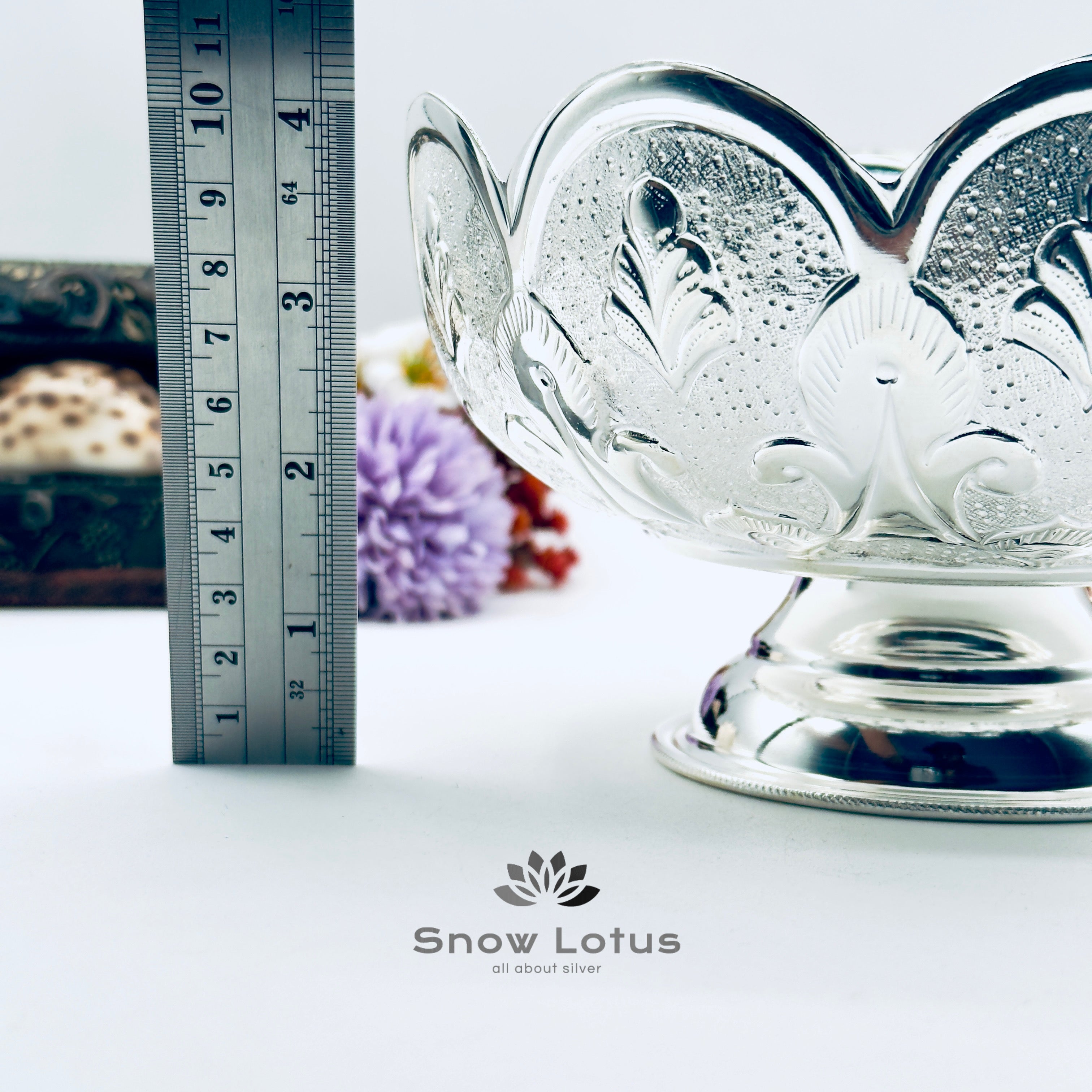 Blooming Pooja bowls