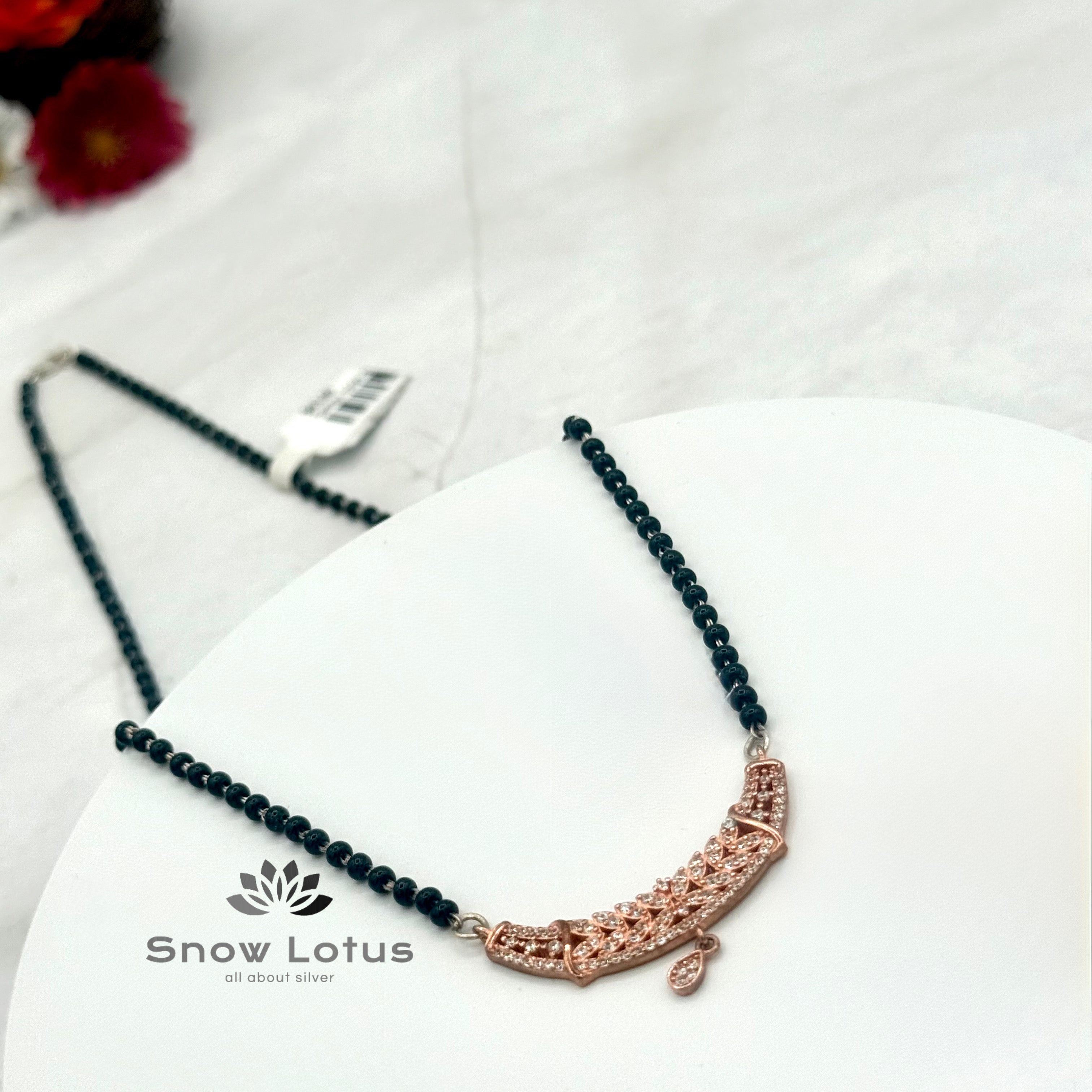 Sassy CZ manglasutra with Earrings