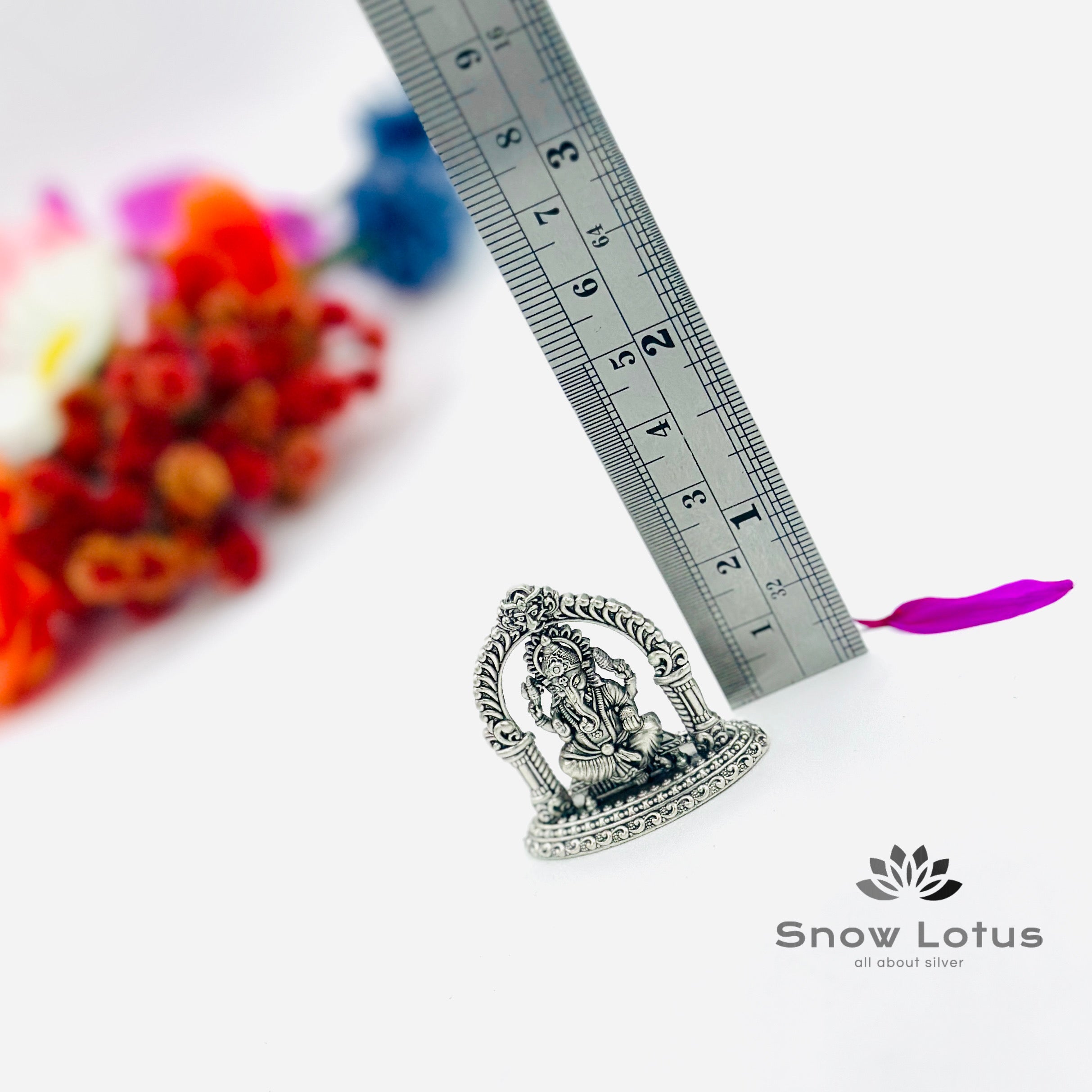 Antique Ganesh with Thoranam 2D