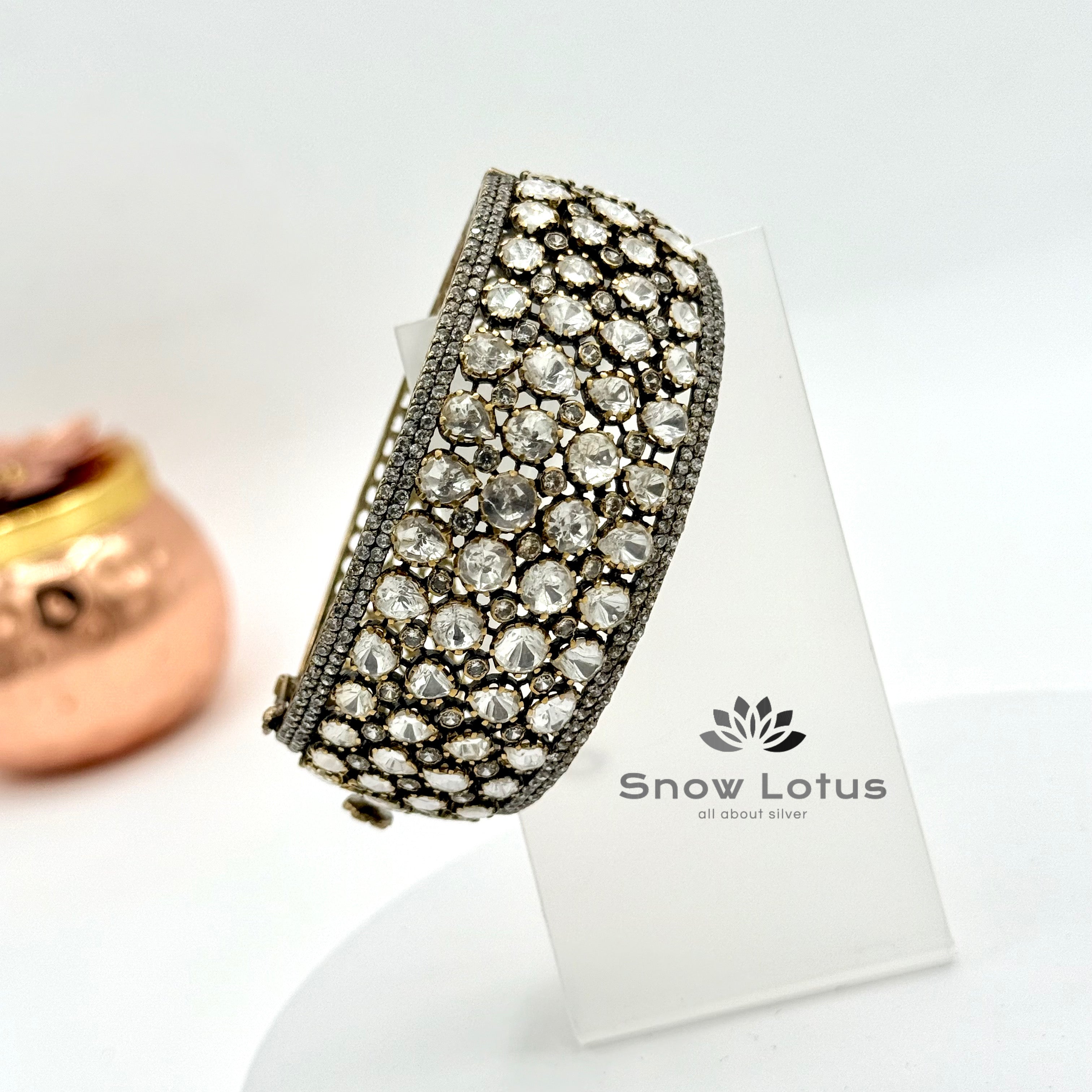 Moissanite Kada Single