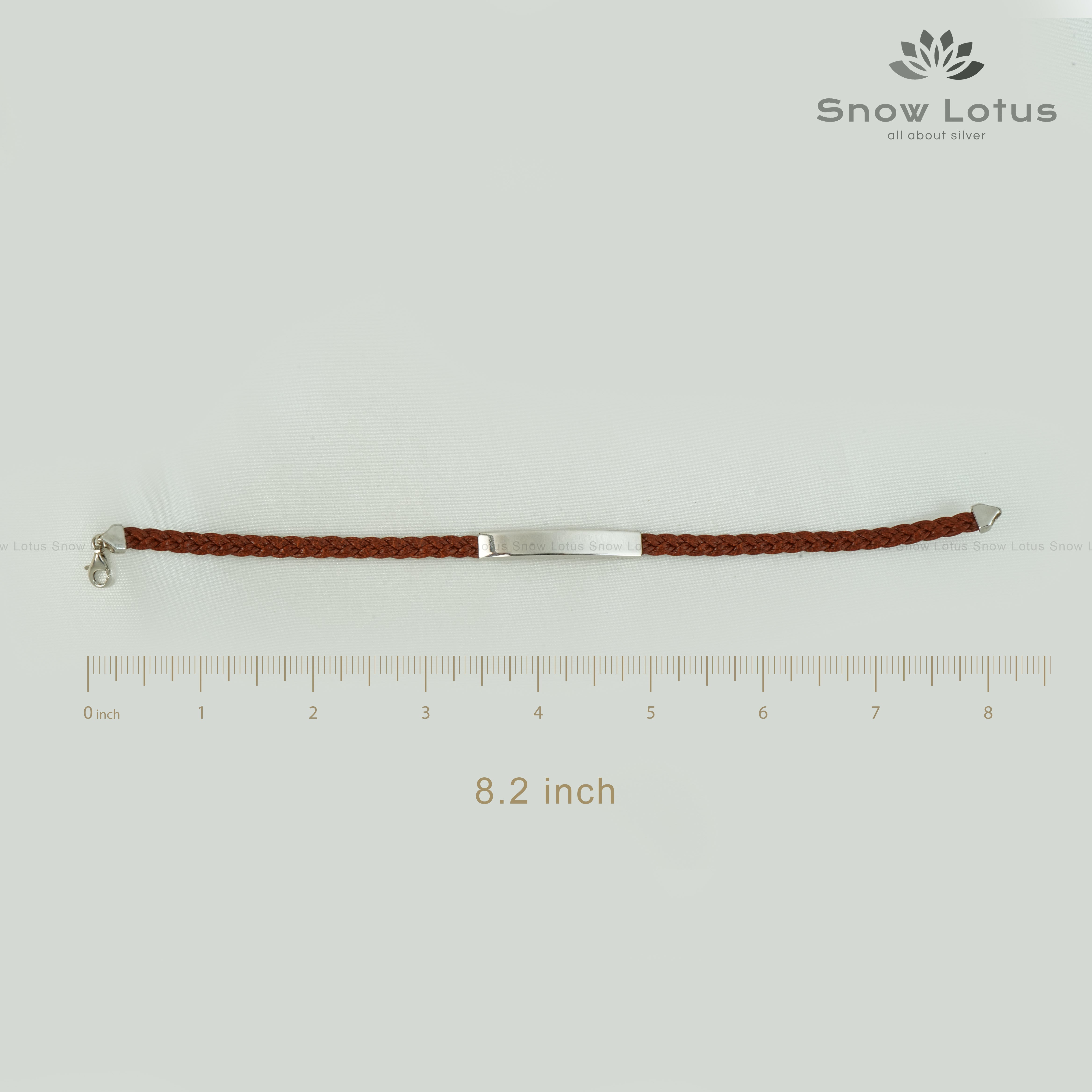 Brown Braided Men’s Bracelet