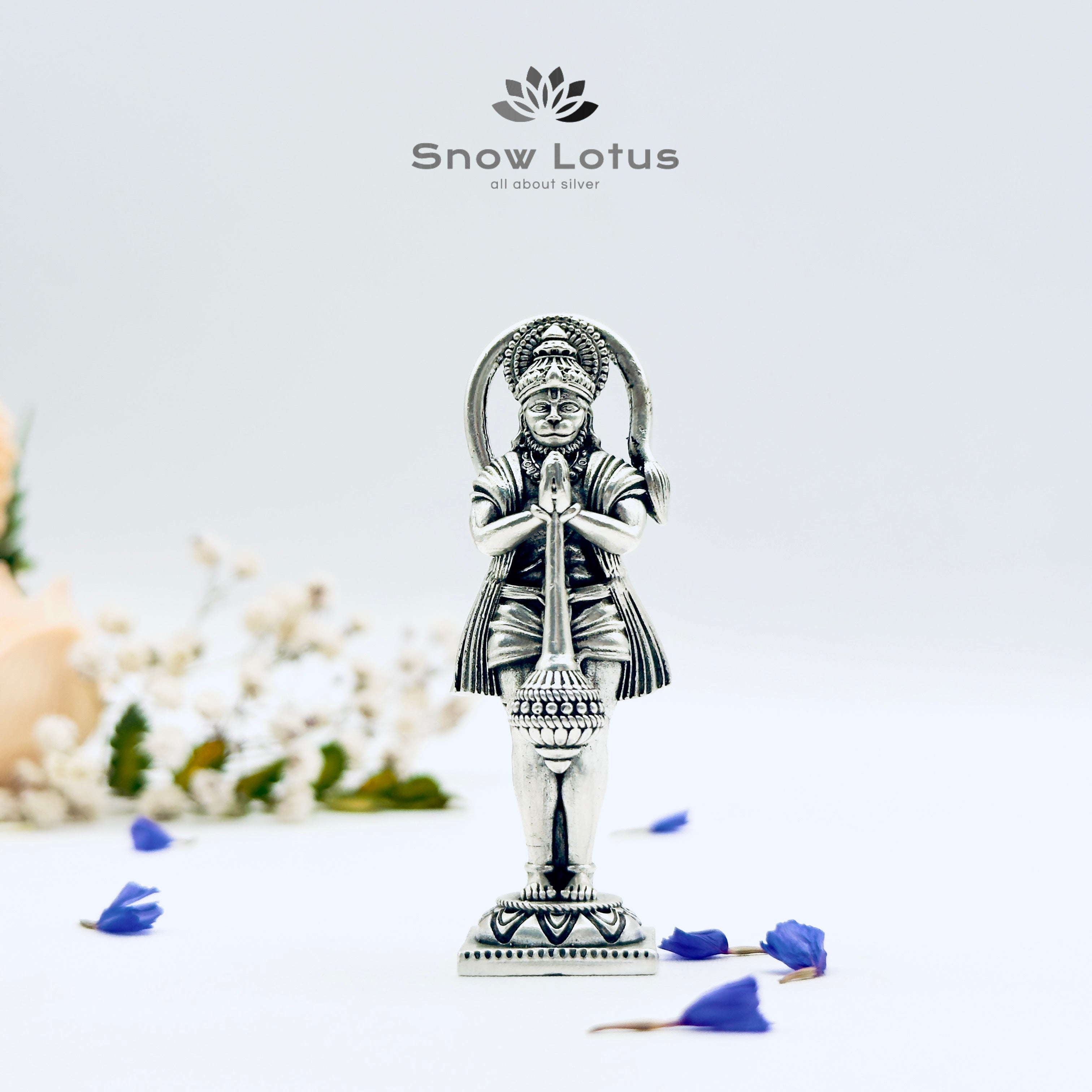 Bhakta Hanuman Antique Solid 3D