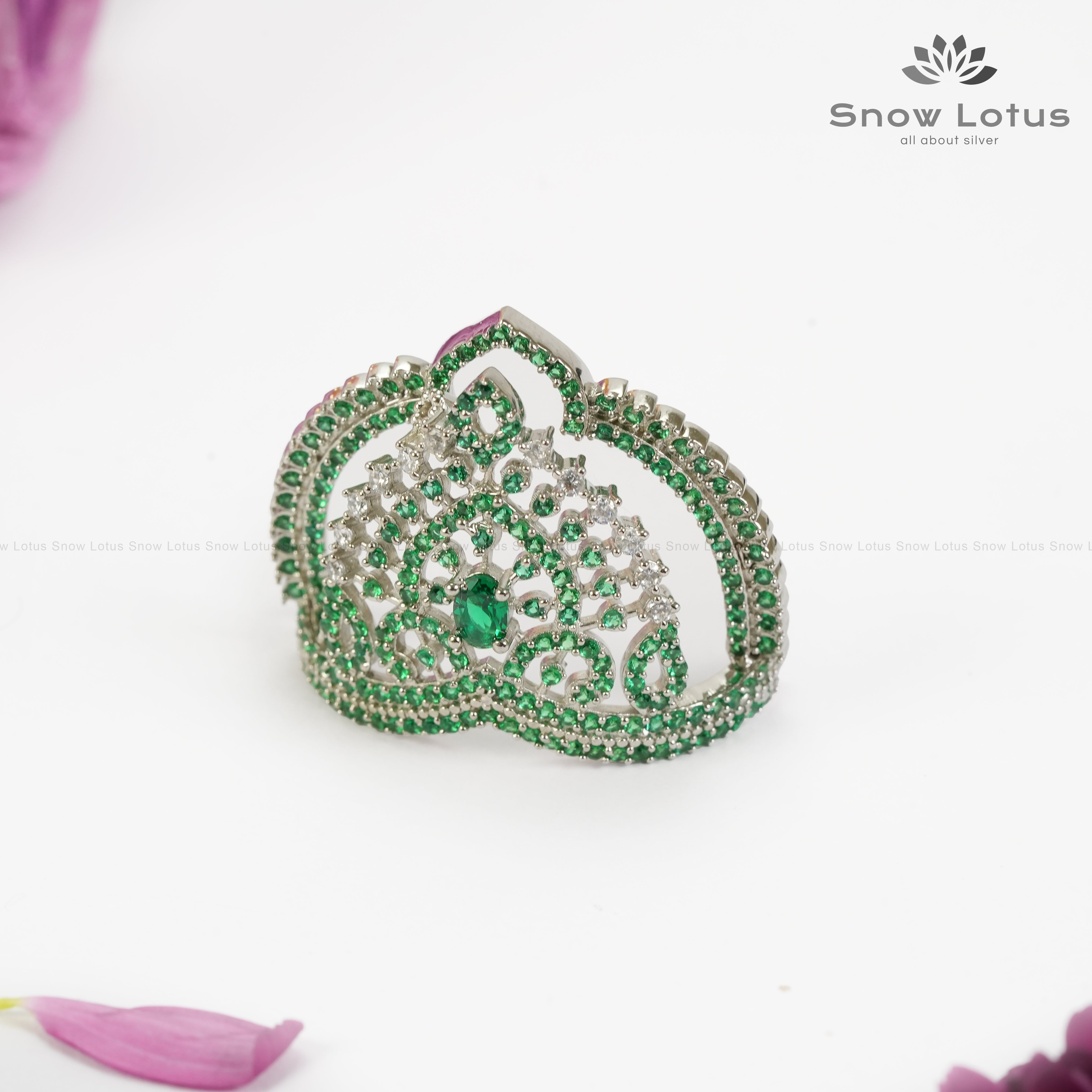 Mini Stone Kireetam Green Big