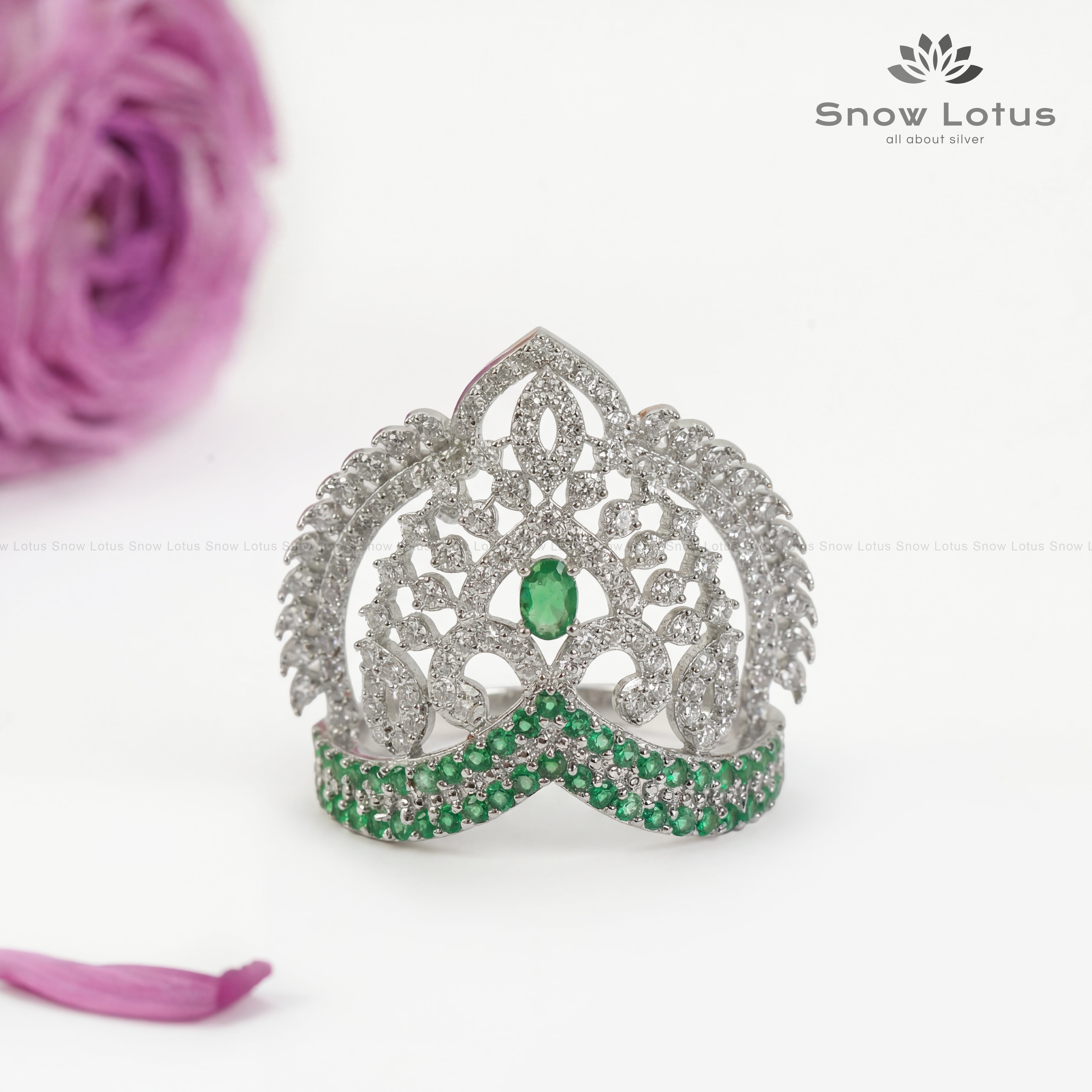 Mini Stone Kireetam Green