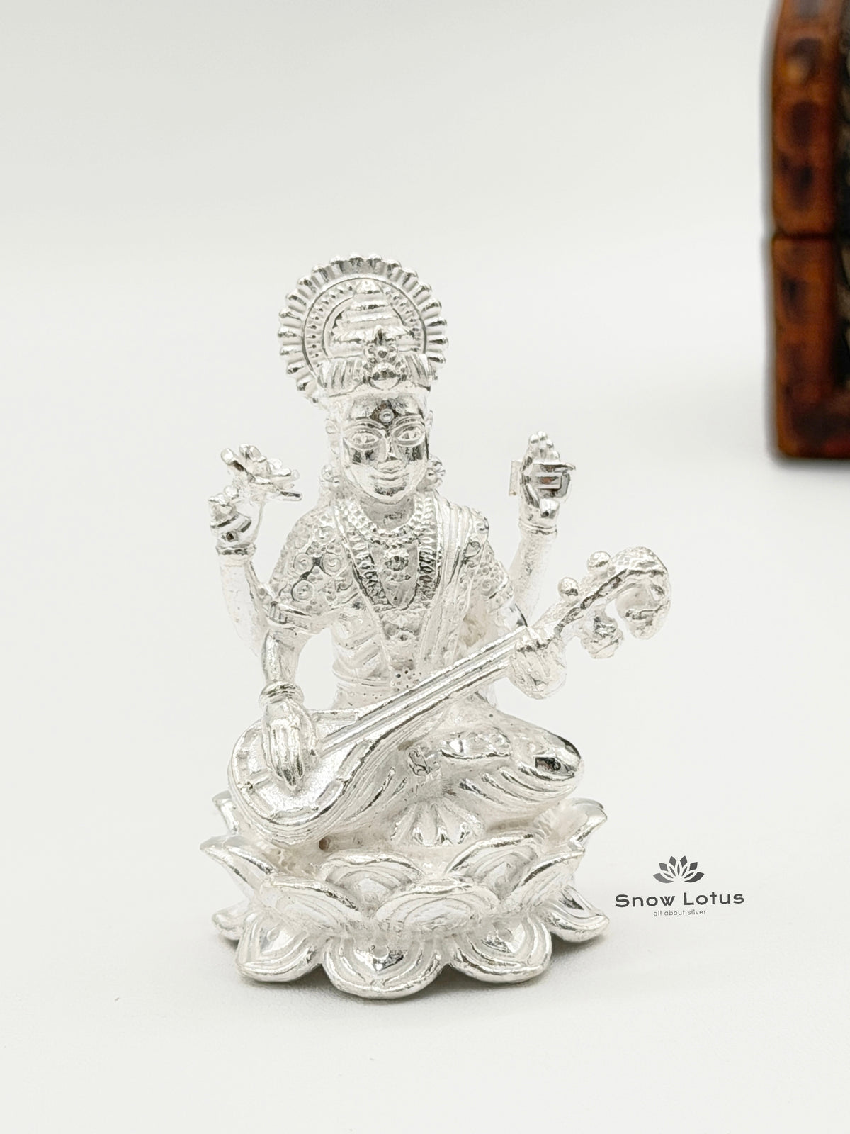 Saraswathi Lotus 3D Solid
