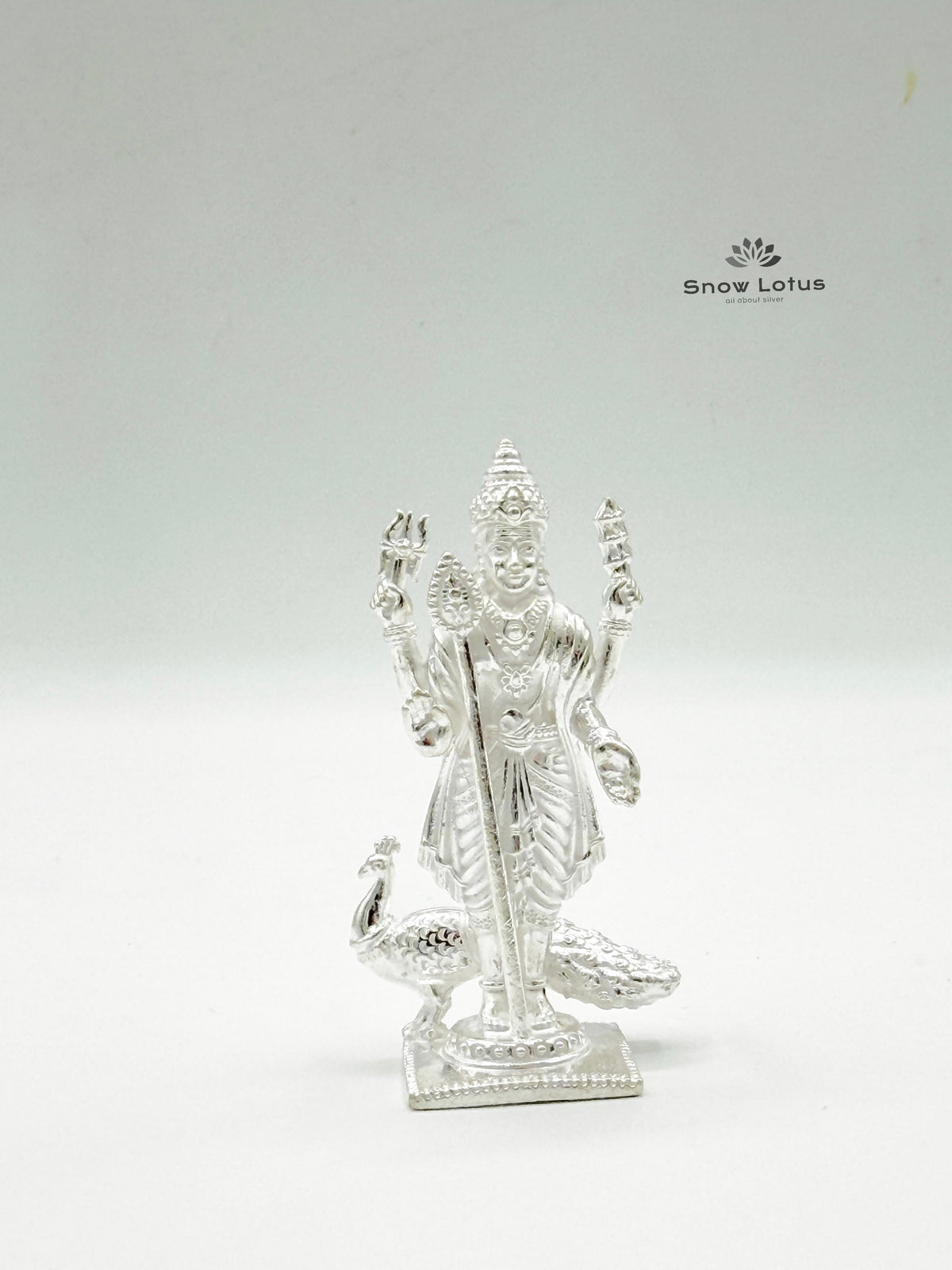 Subramanya Swamy Silver Solid 3D