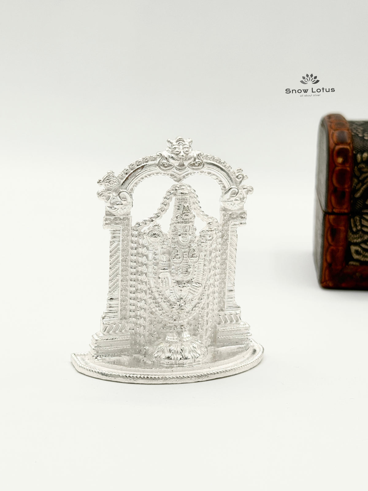 Venkateswara Swamy silver solid 3D