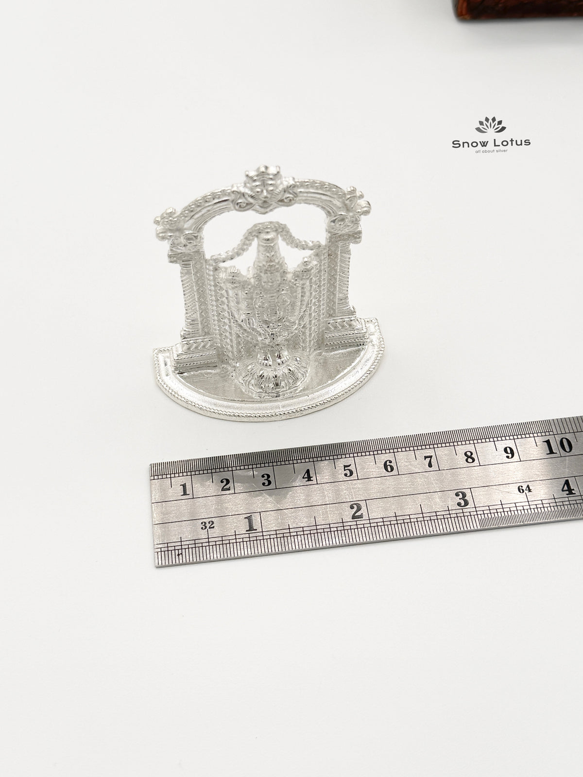 Venkateswara Swamy silver solid 3D