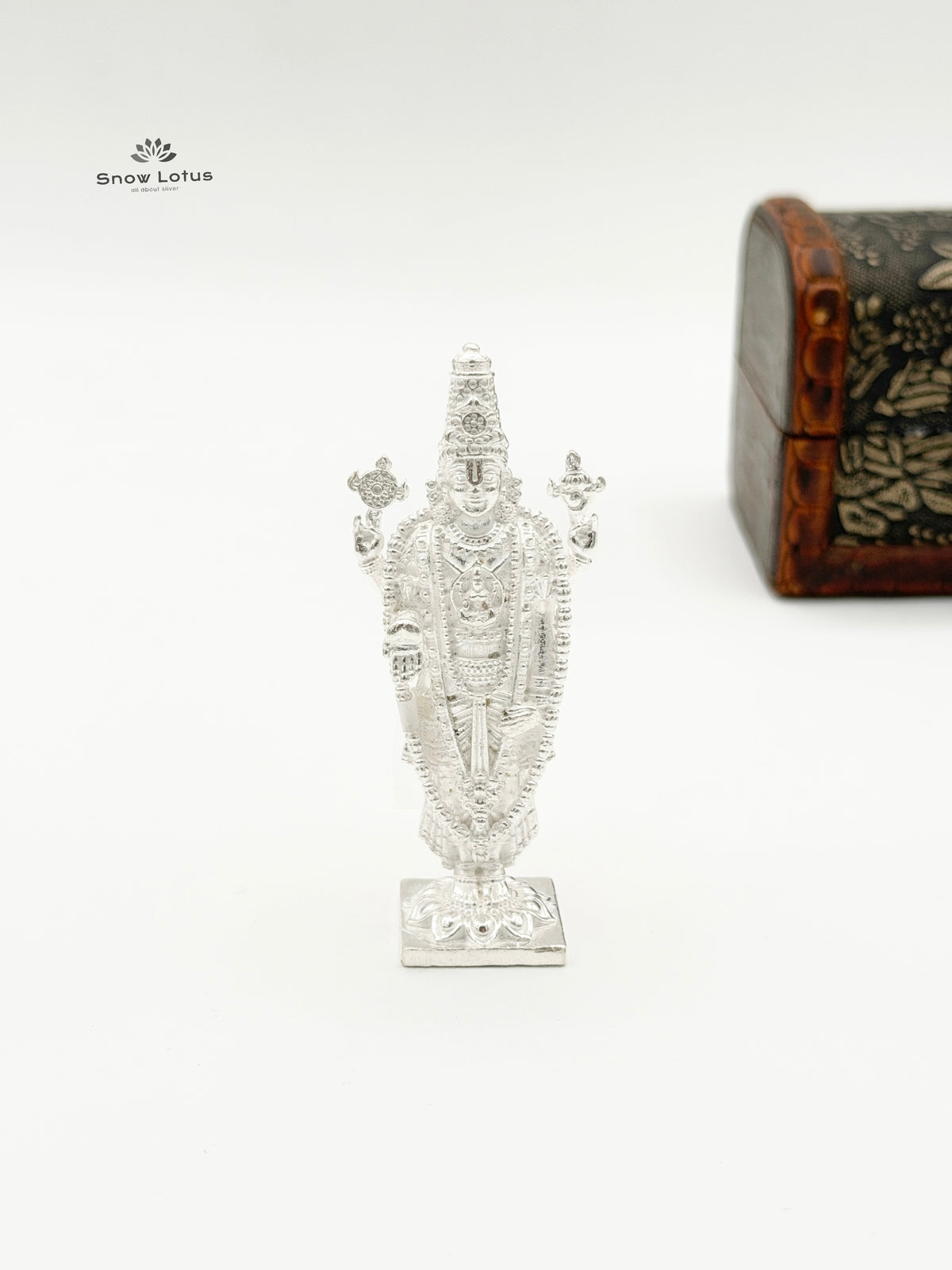 Balaji Silver Solid 3D