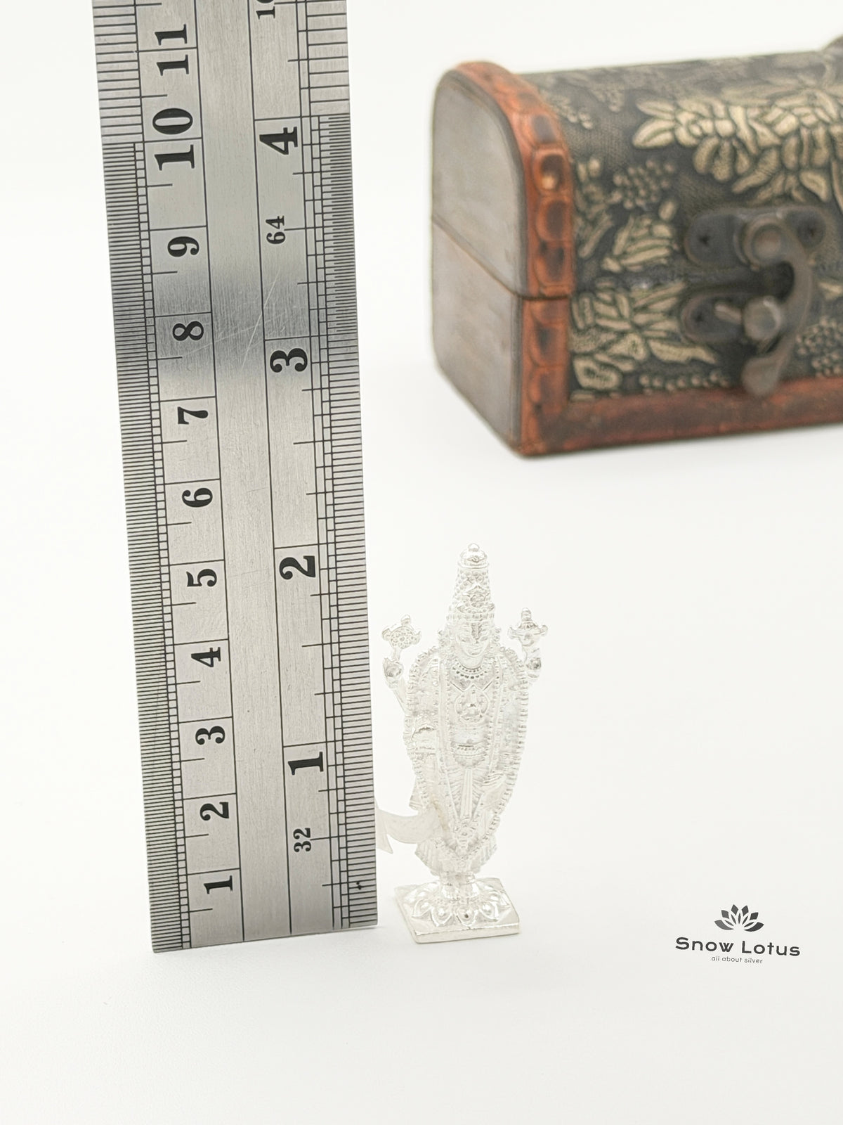 Balaji Silver Solid 3D
