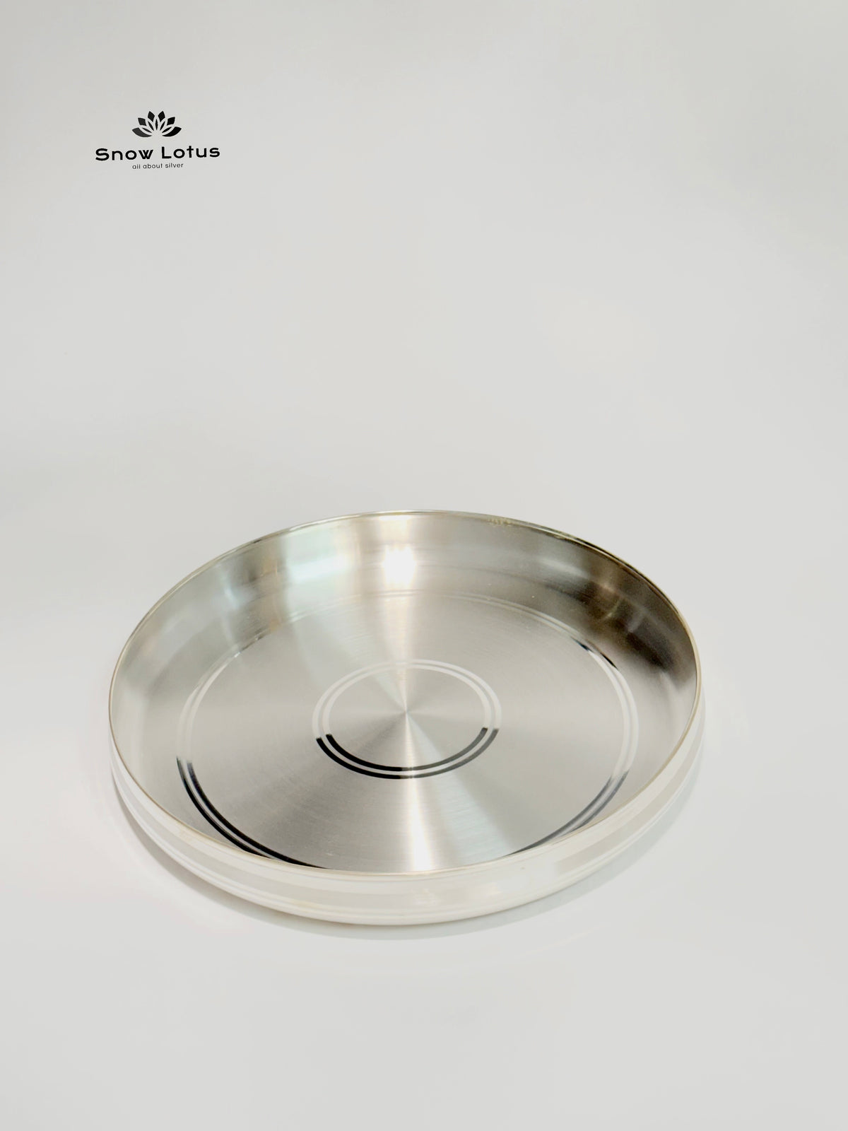 Plain Patta Polish Plate 11"