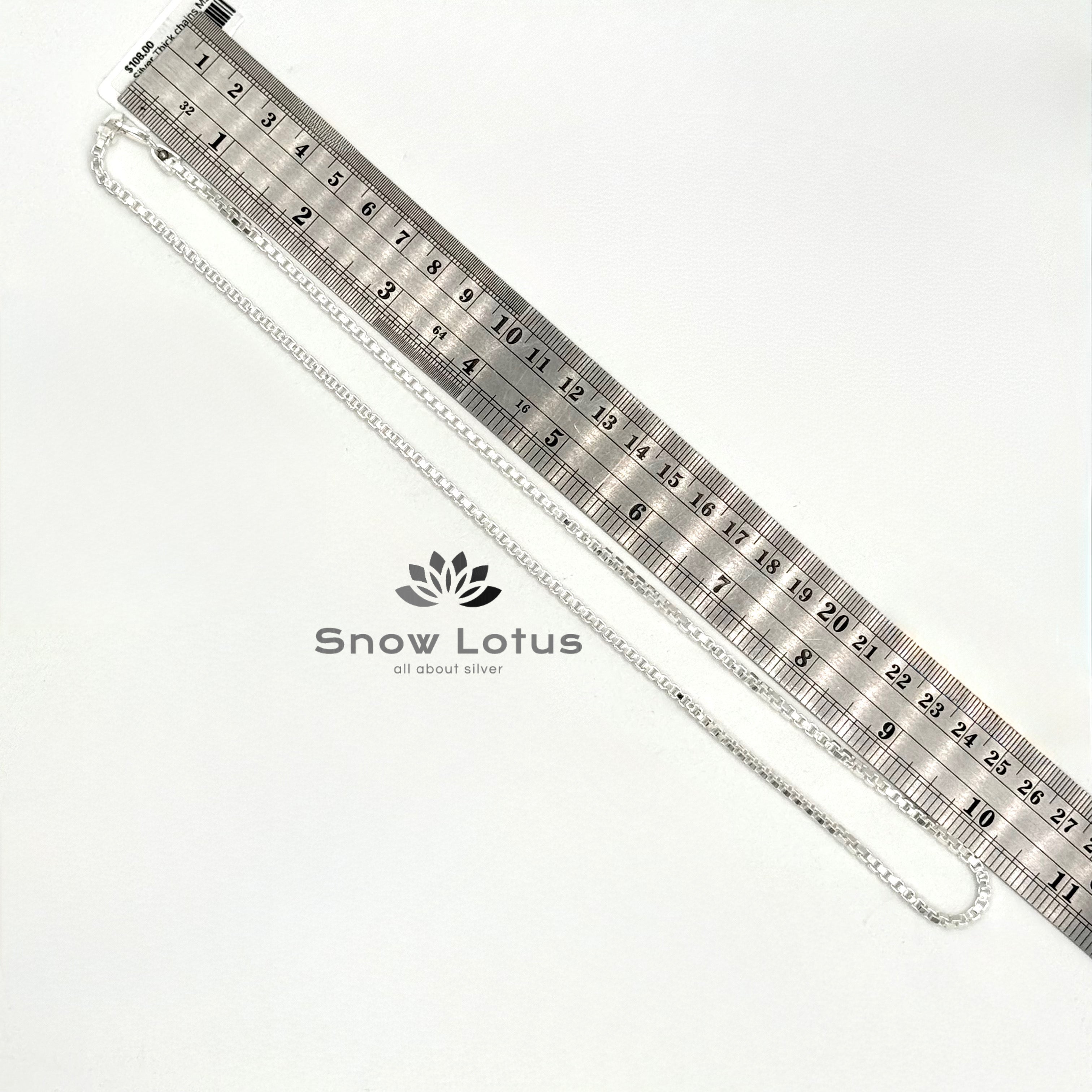 Silver Thick chains M4