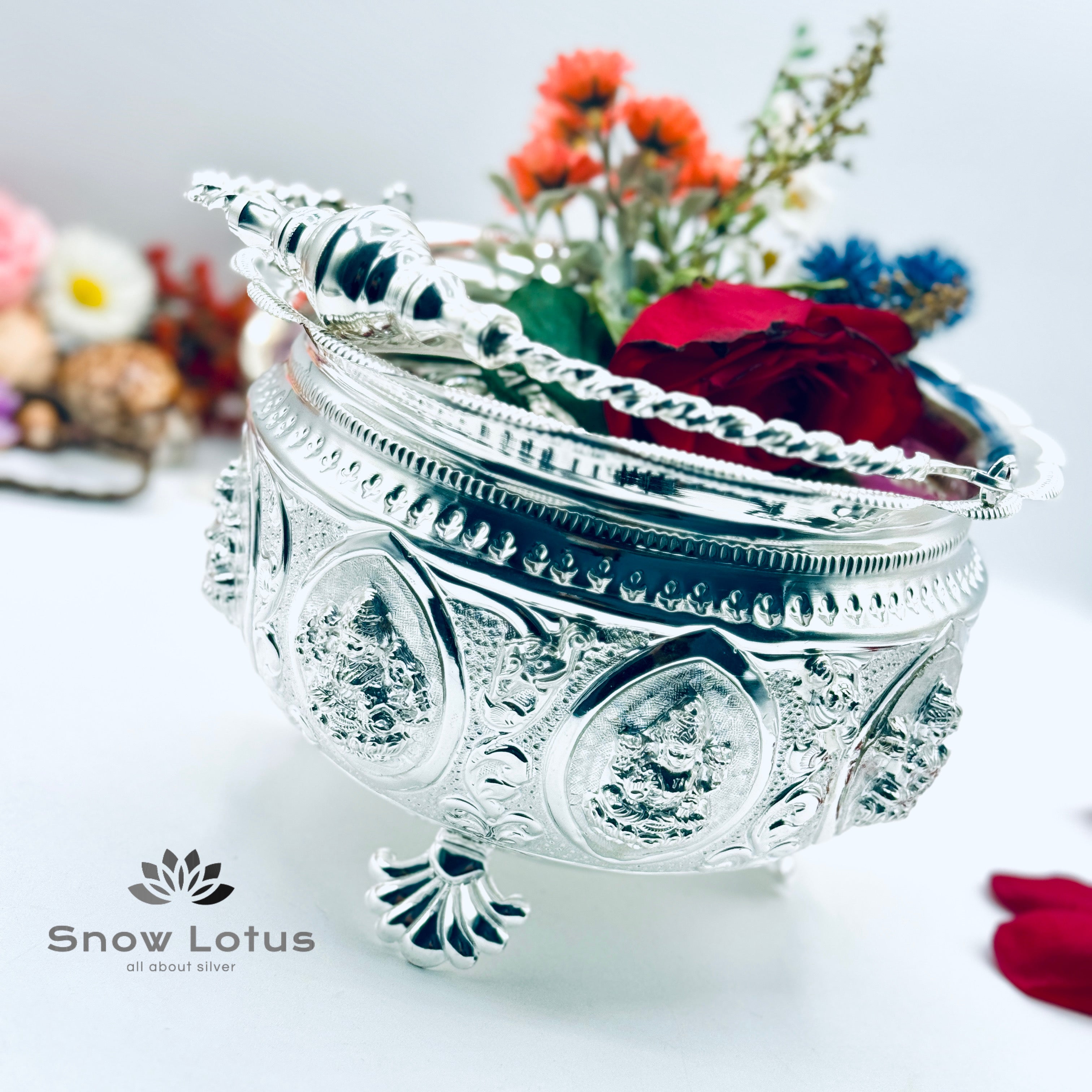 Ashta Lakshmi Flower Basket
