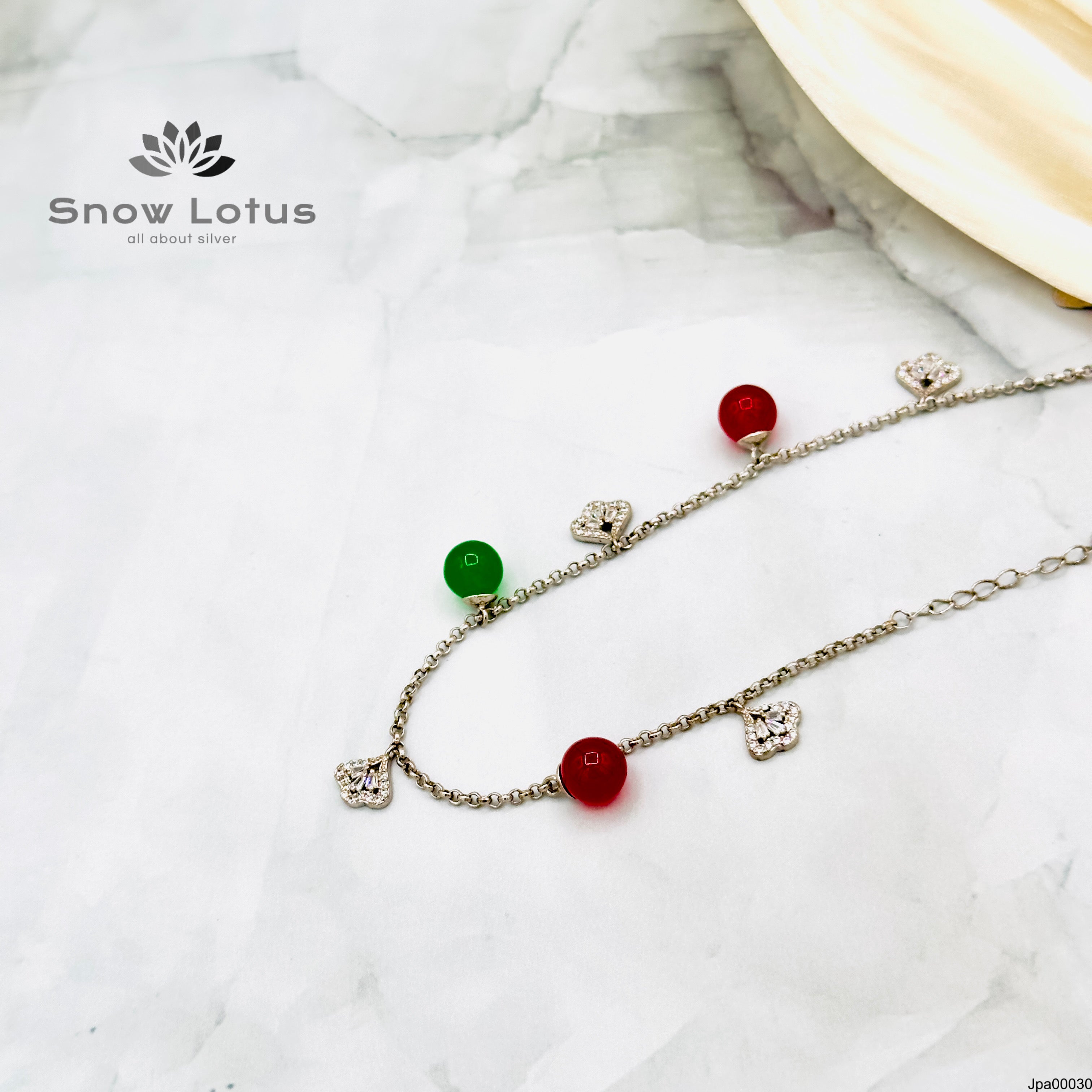 11.0 Payal Pair multi color charms