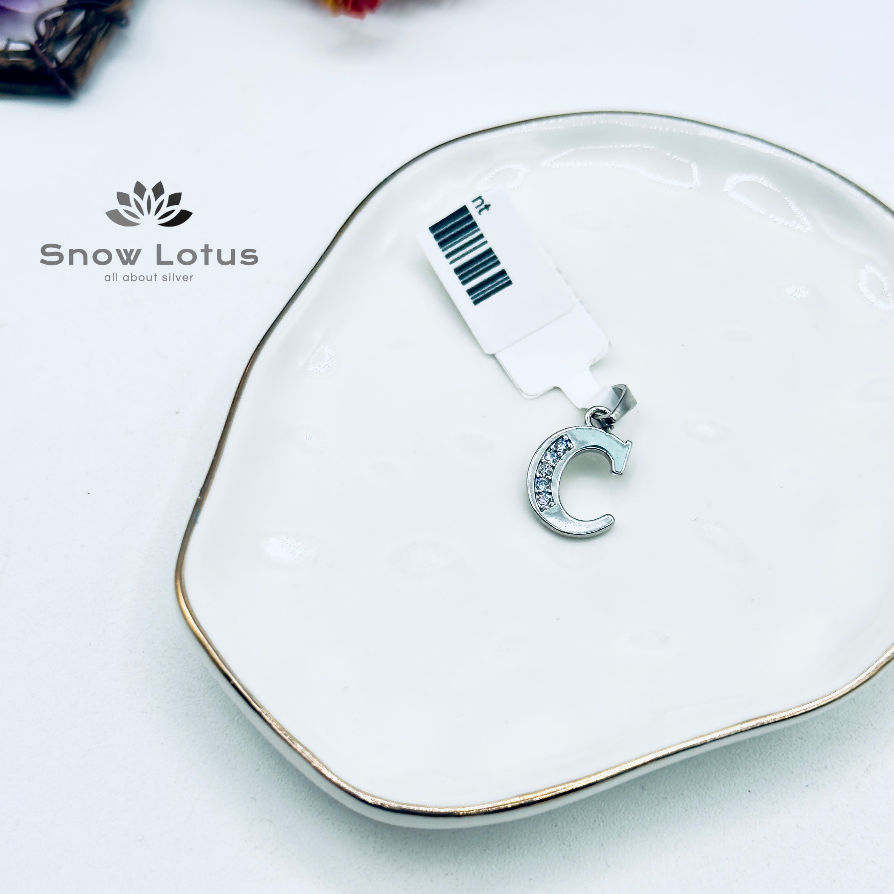 Alphabet C Pendant