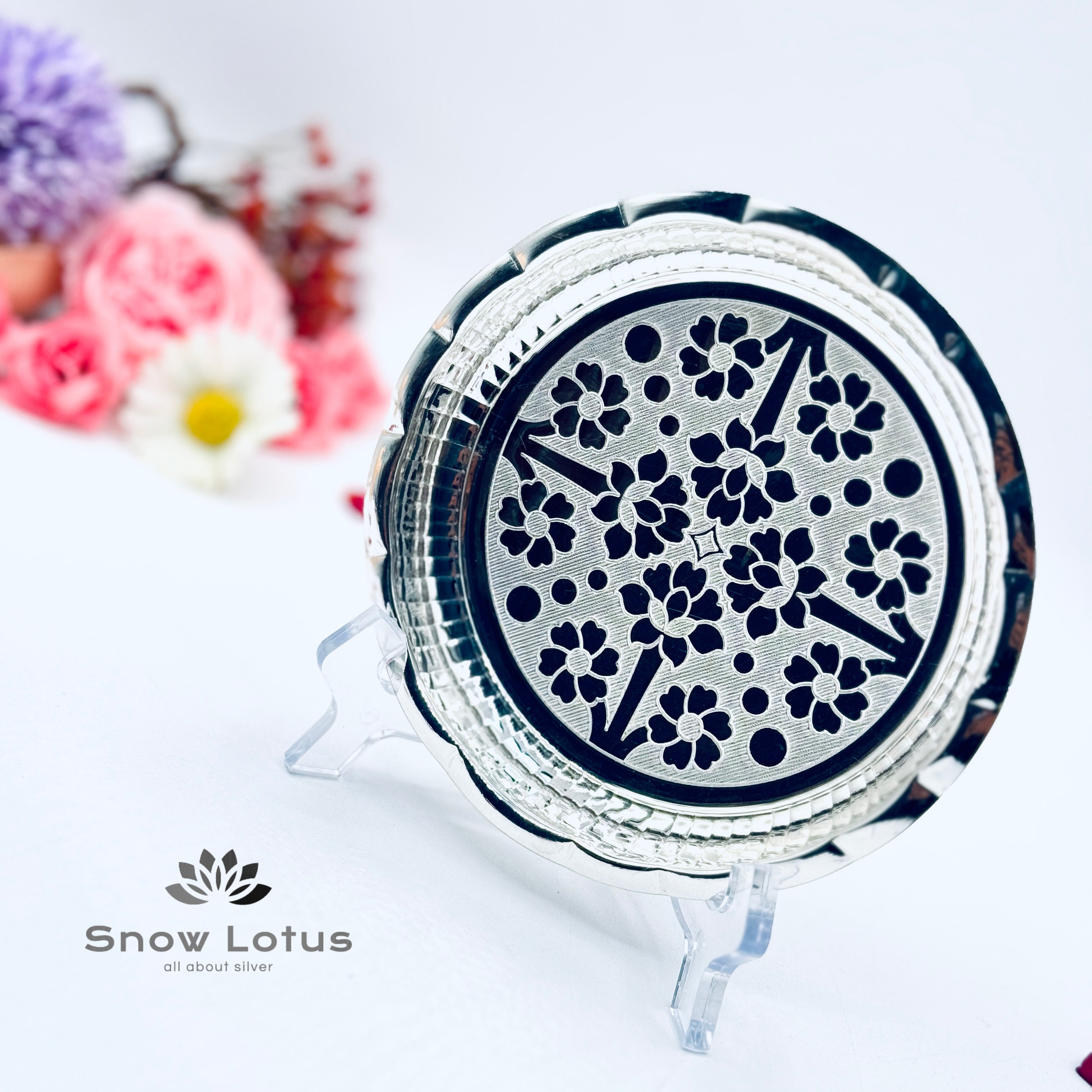 Light Weight Pooja Plates Nakshi