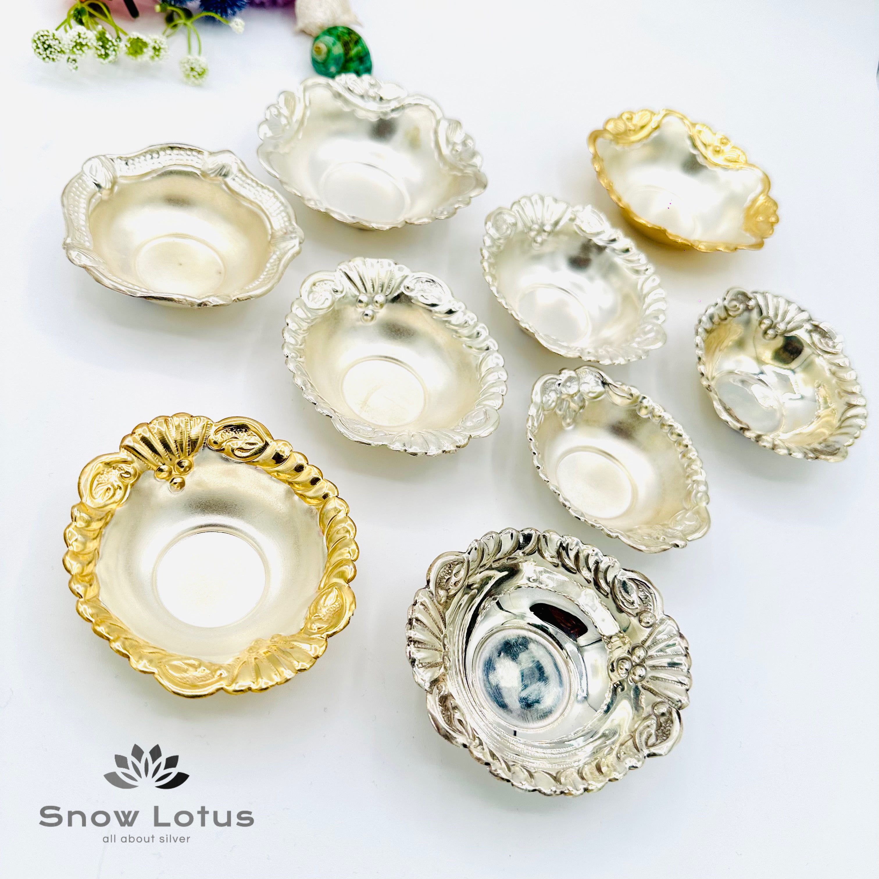 Gold Polish Bowls Medium
