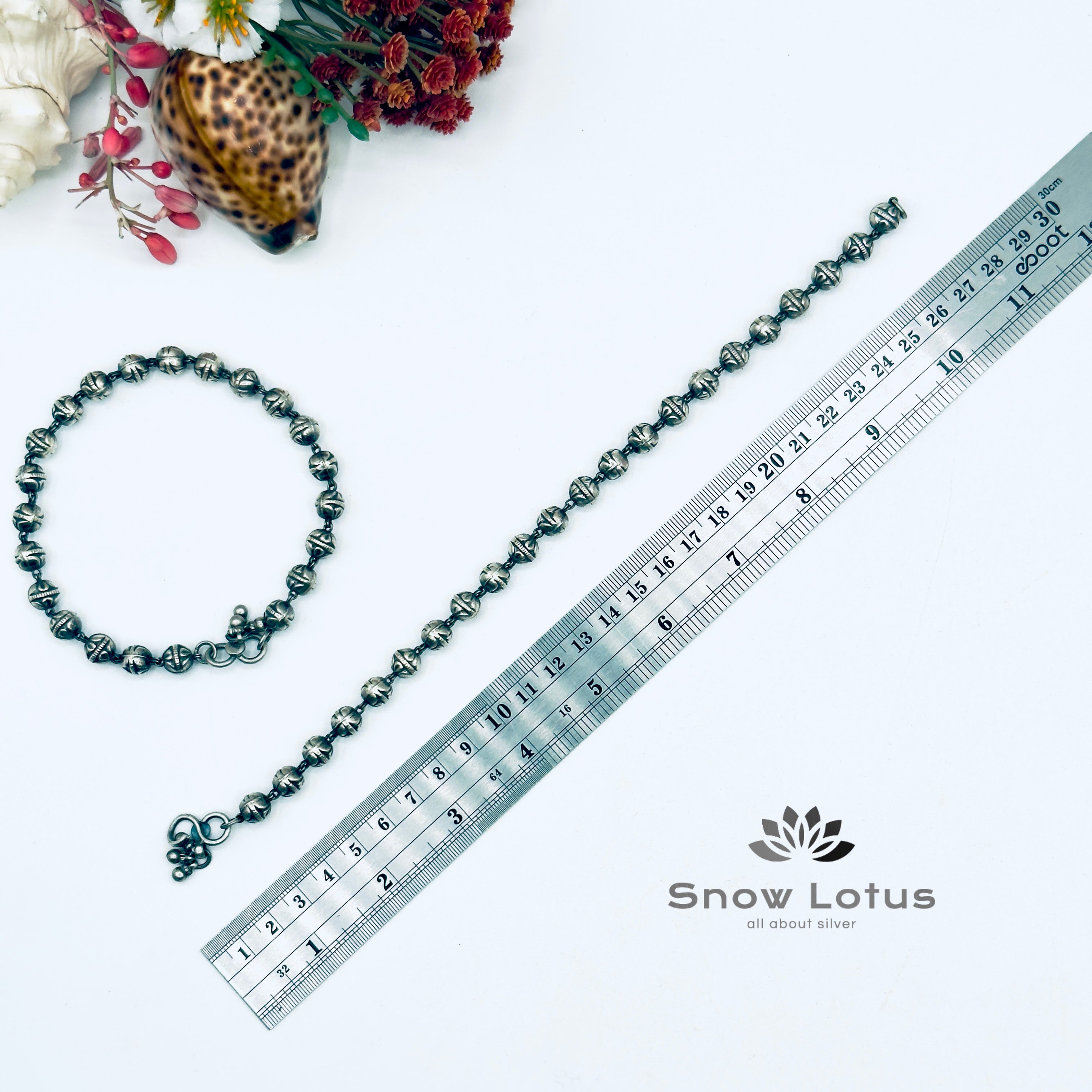 Maala Oxidised Anklets