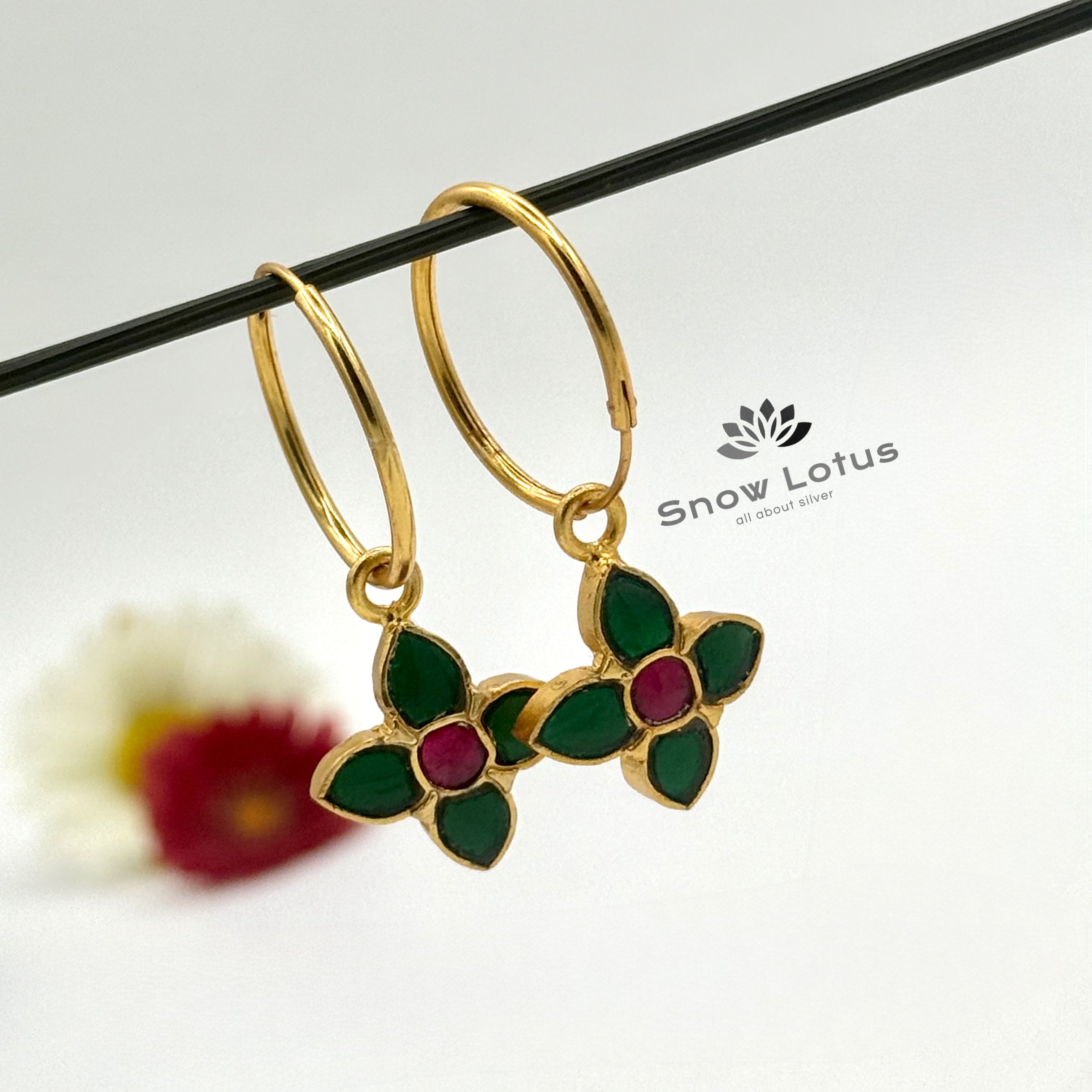 Green flower Bali