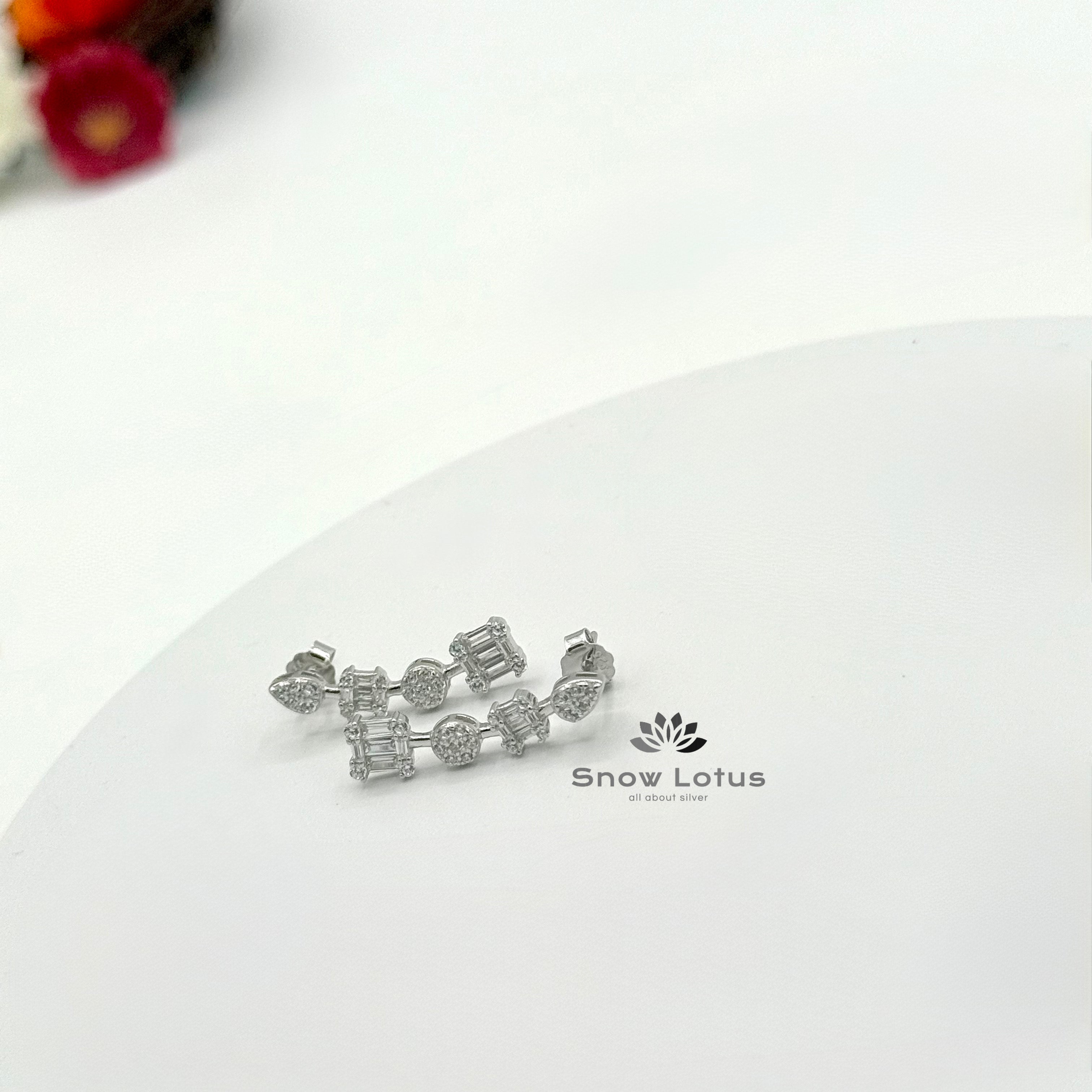 CZ Stem Studs