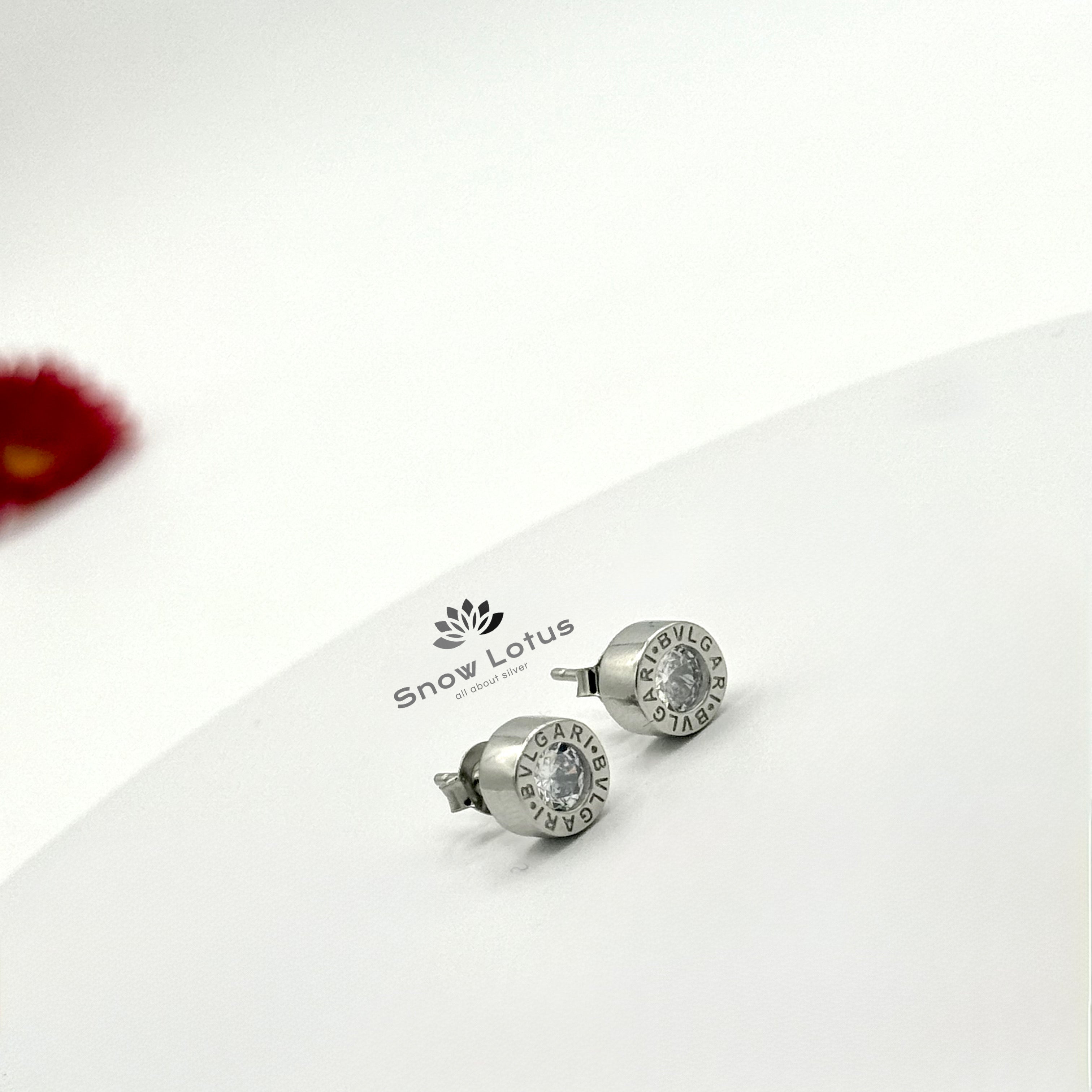 Silver CZ Studs