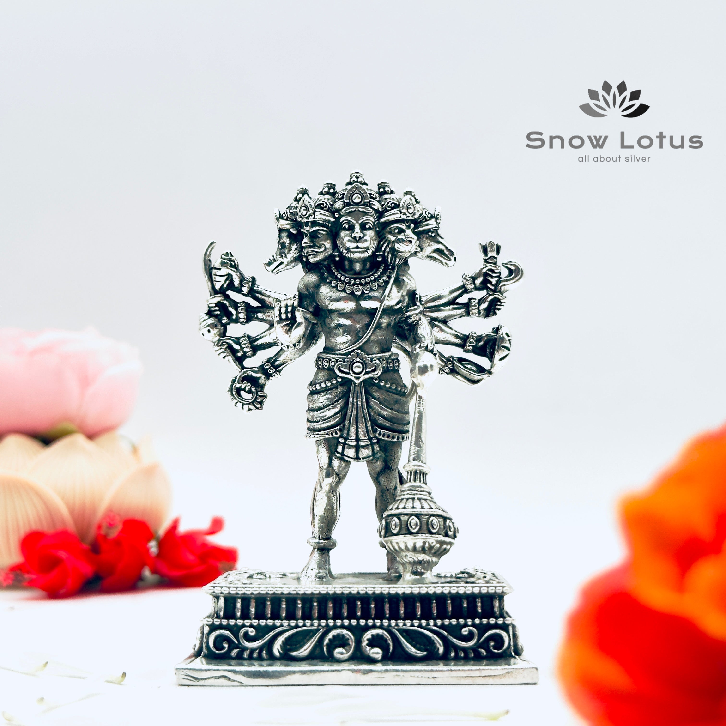 Antique Panchamukha Hanuman 3D