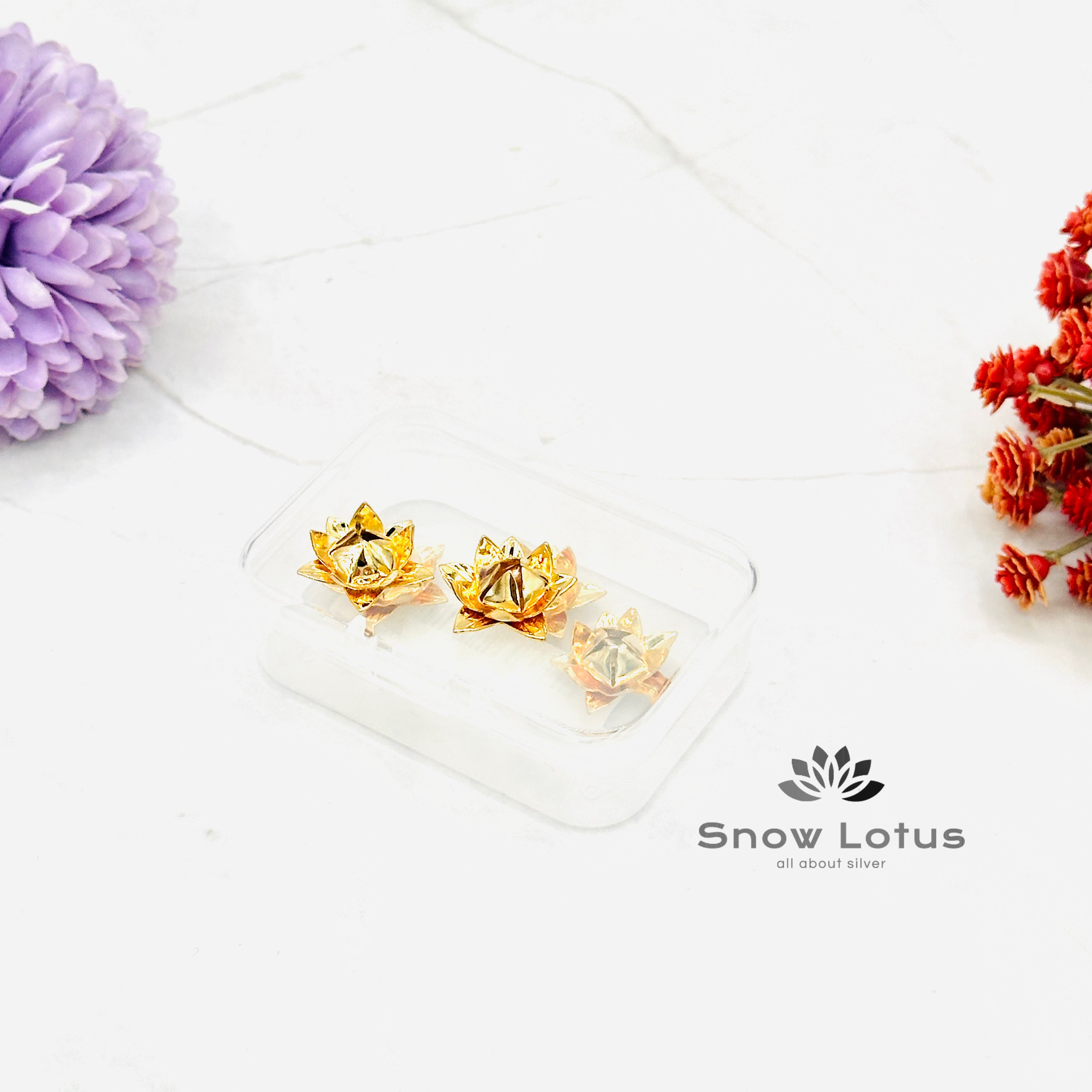 Lotus Flowers 5Count no stem 925