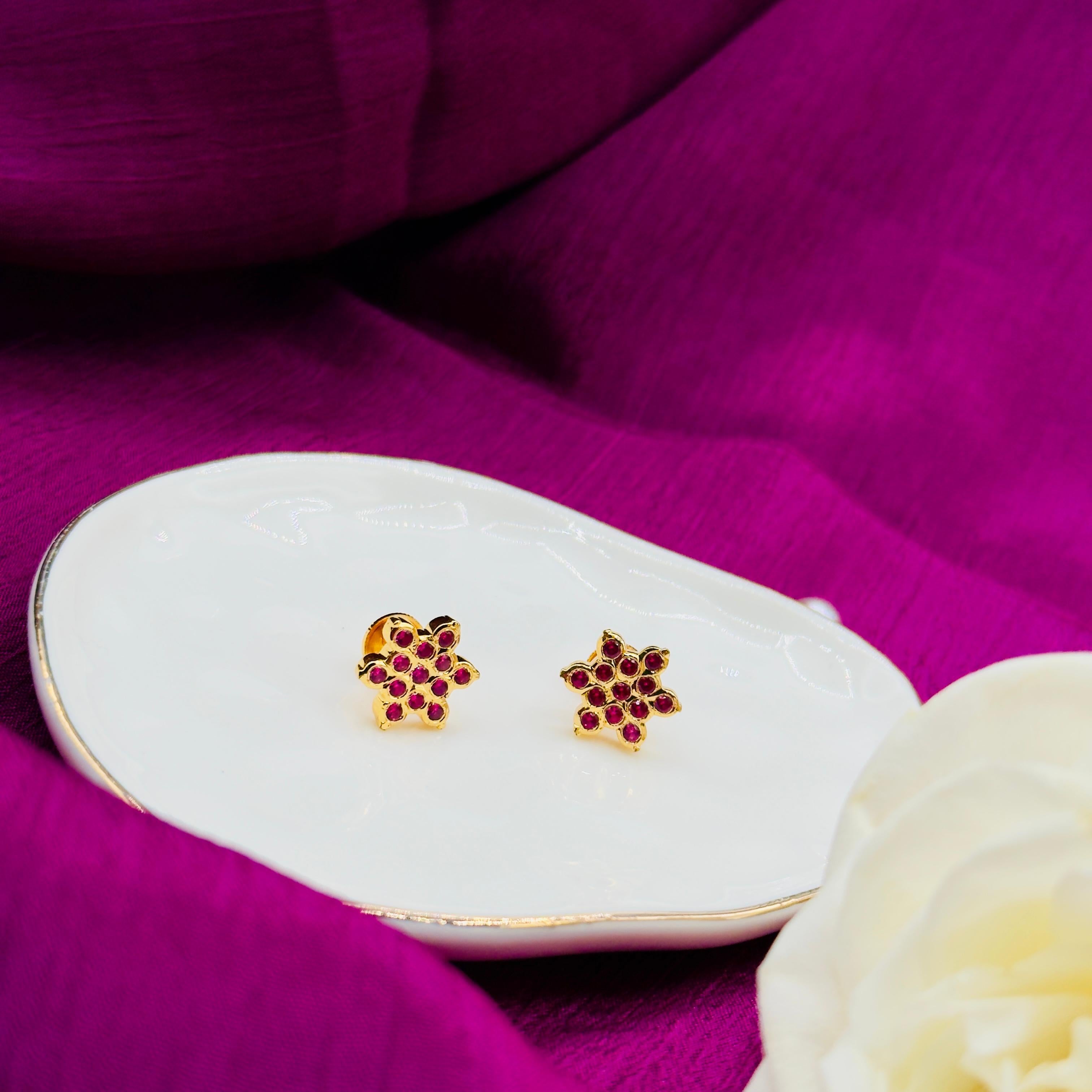 Pinkish Mini Studs