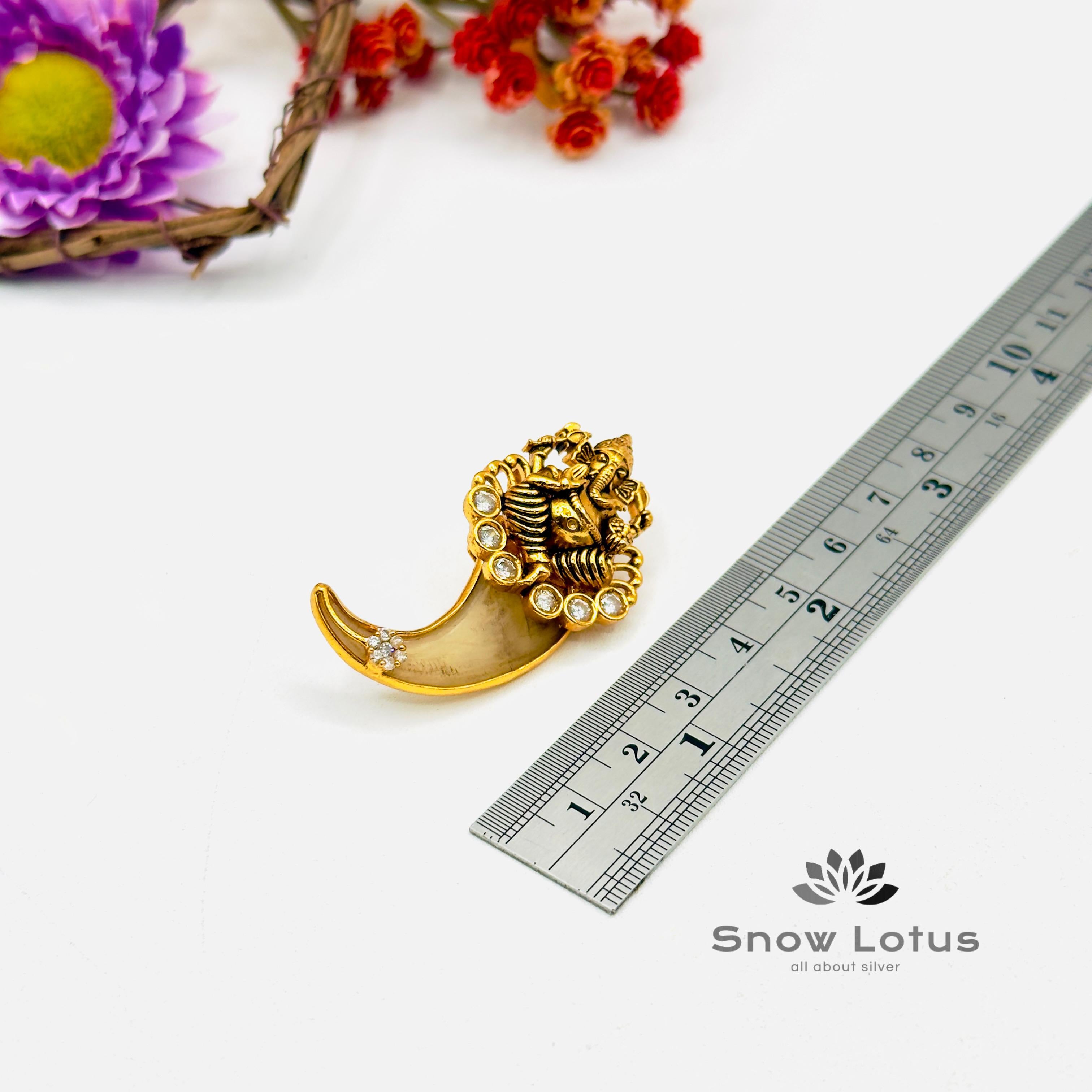 Ganesha Puligoure Pendant