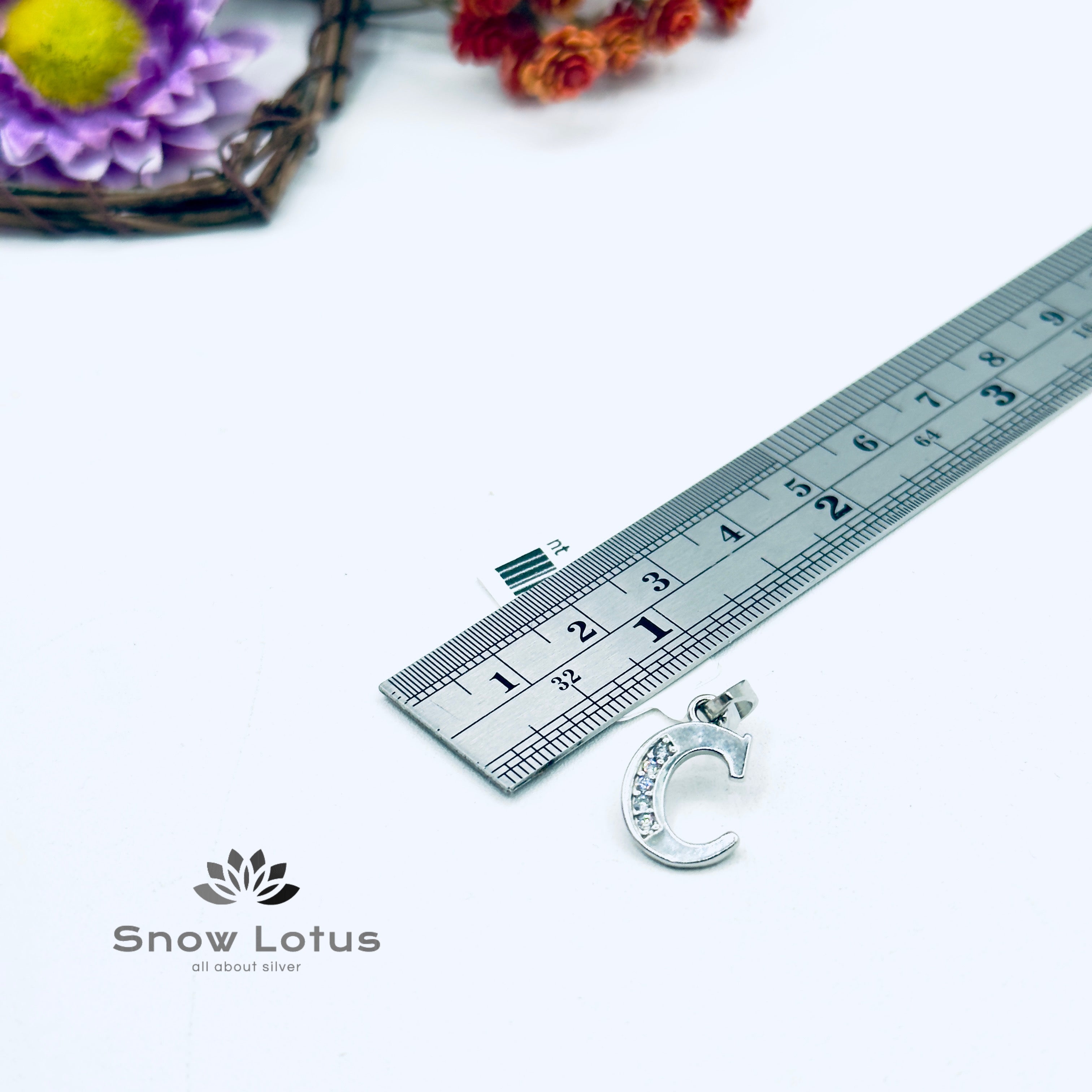 Alphabet C Pendant
