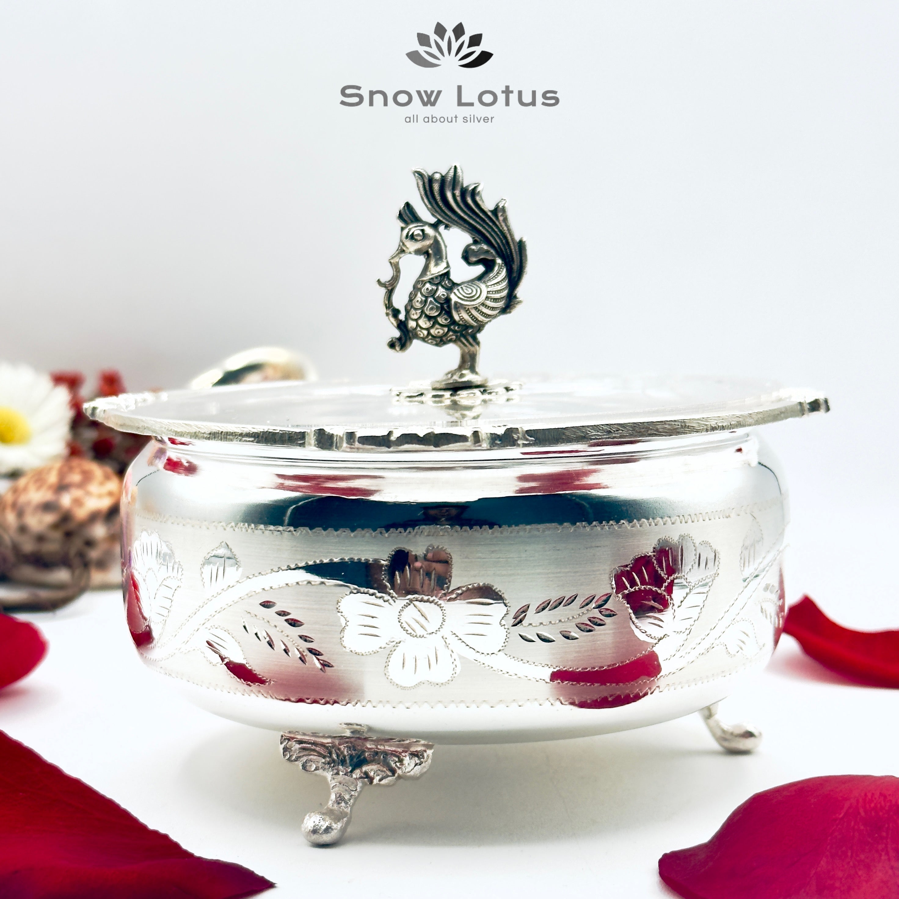Dinner set bowl and lid