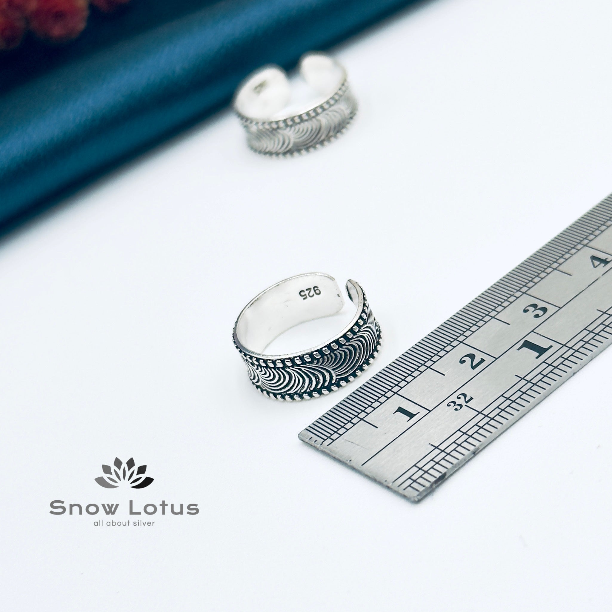 Toe Rings Antique Plain M20