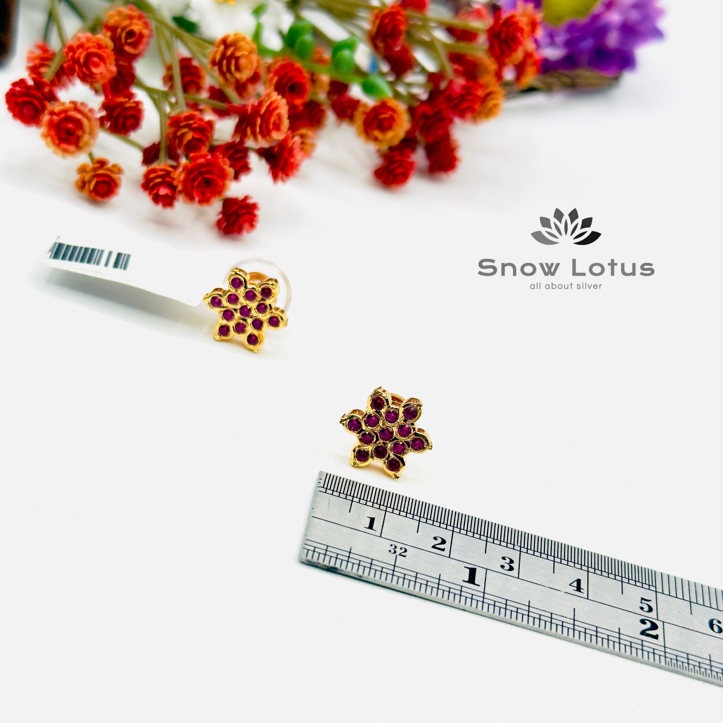 Pinkish Mini Studs