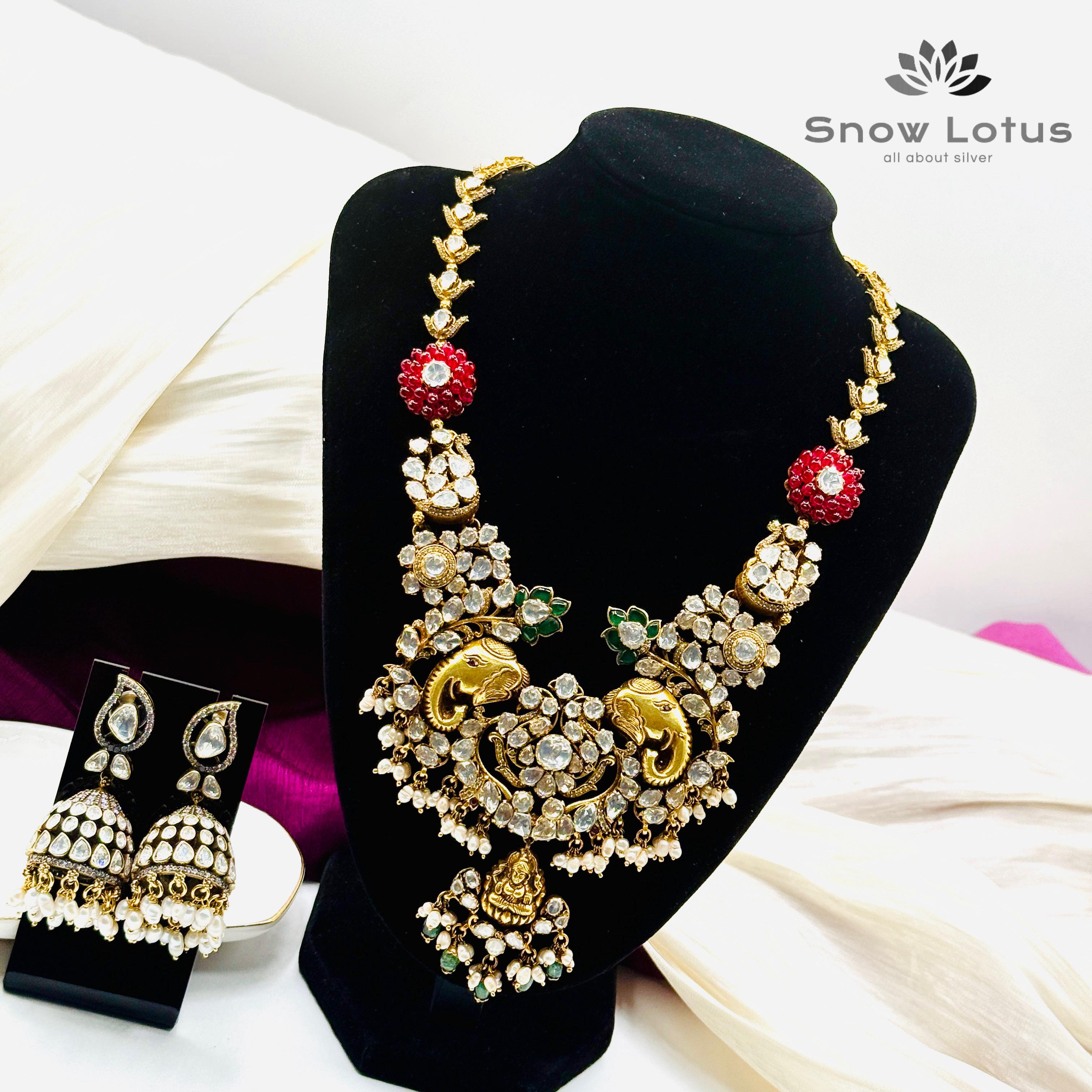 Contemporary Remple Moissanite Neckpiece only