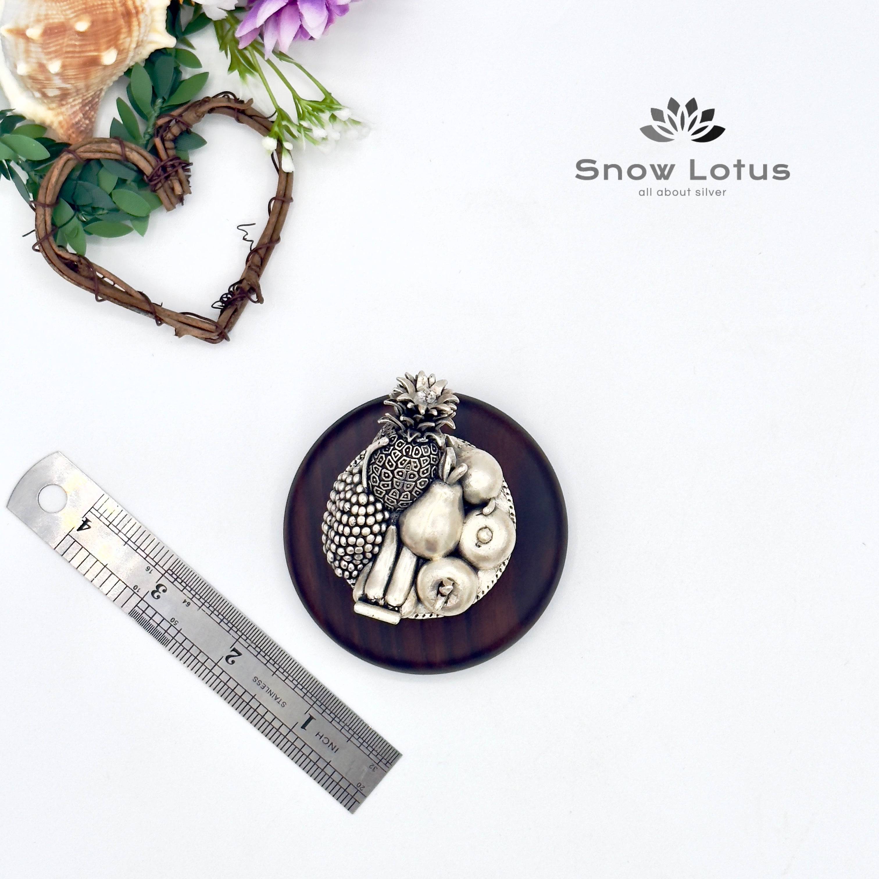 Antique Wooden fruits Set