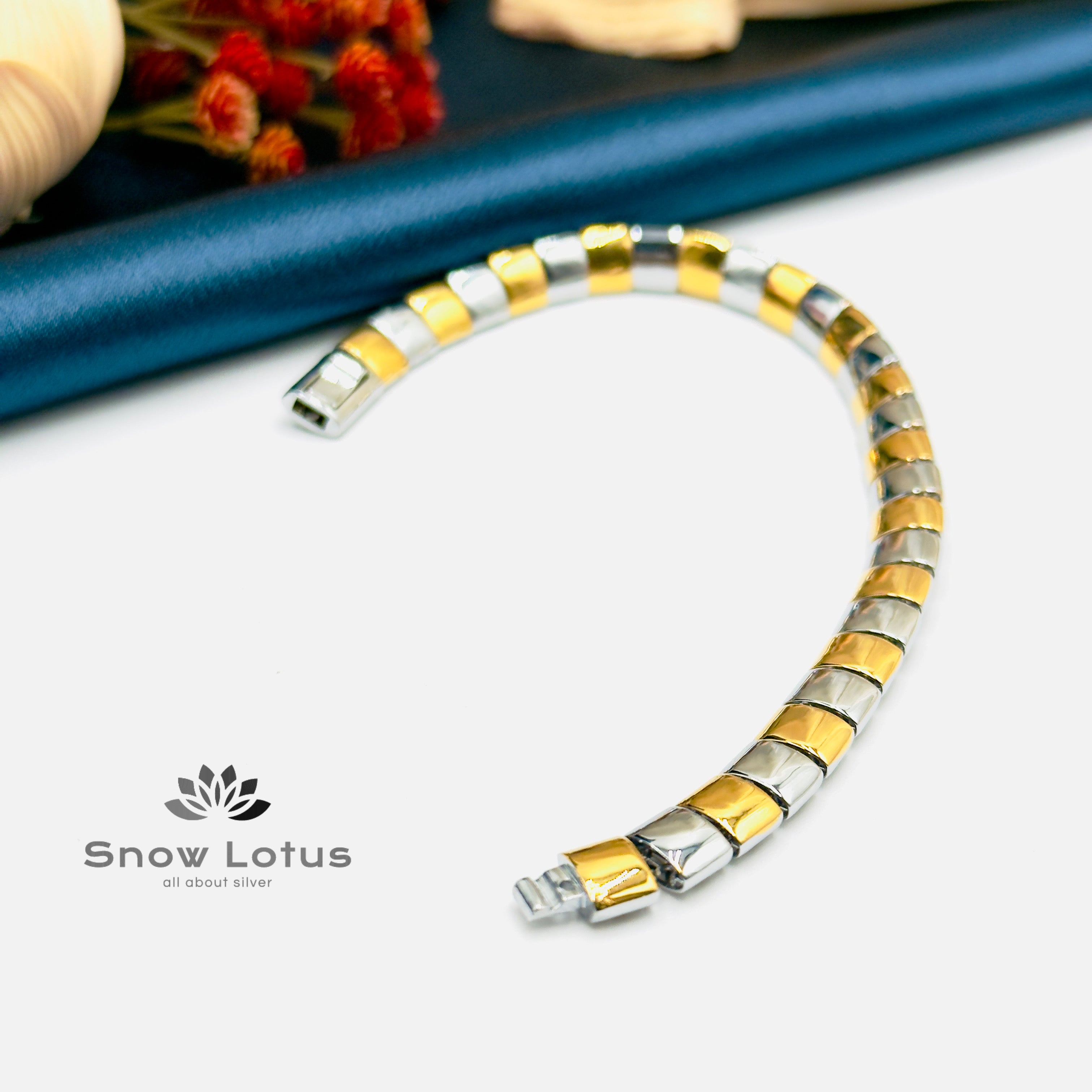 Gold Tone Mens Bracelet M3