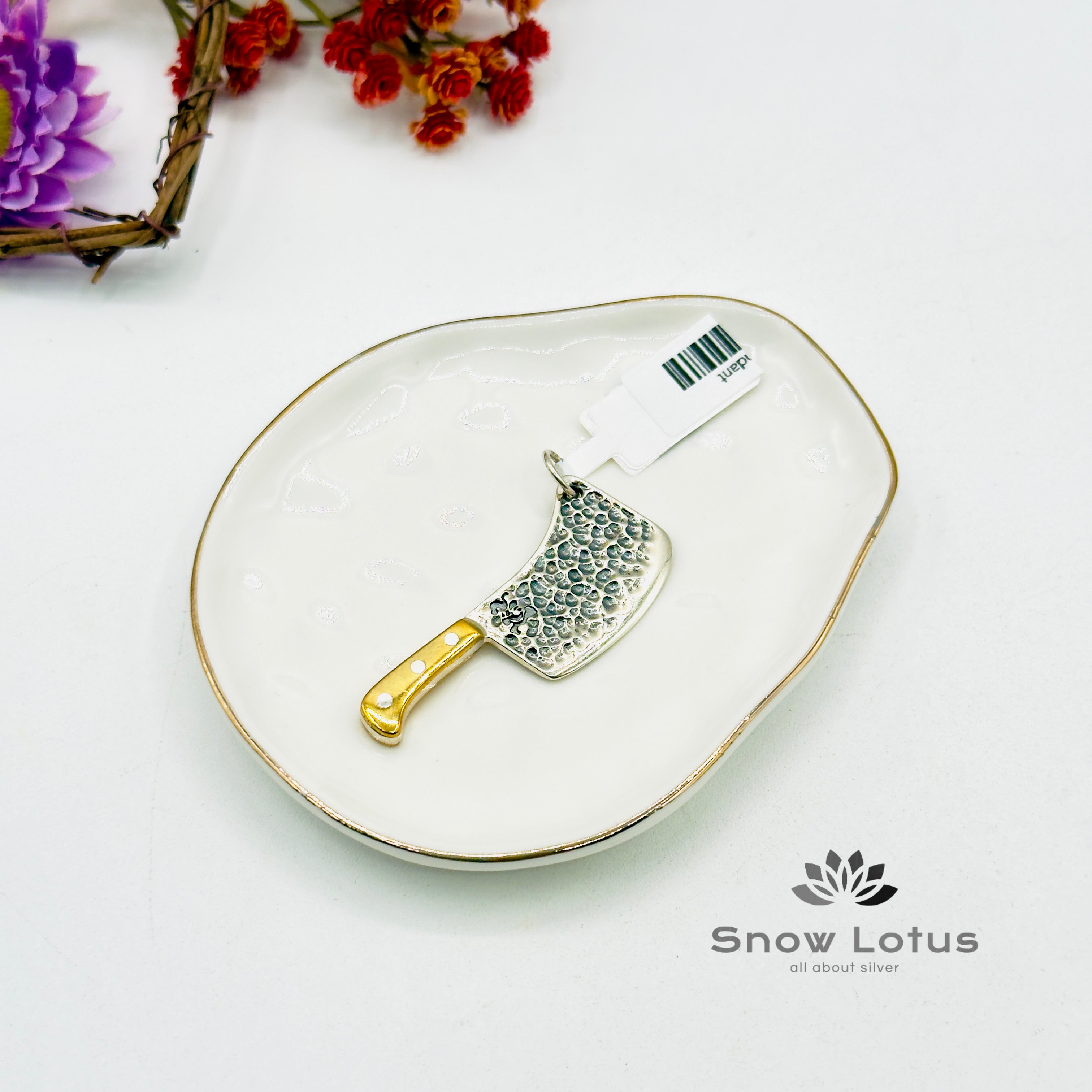 Cleaver Charm Pendant
