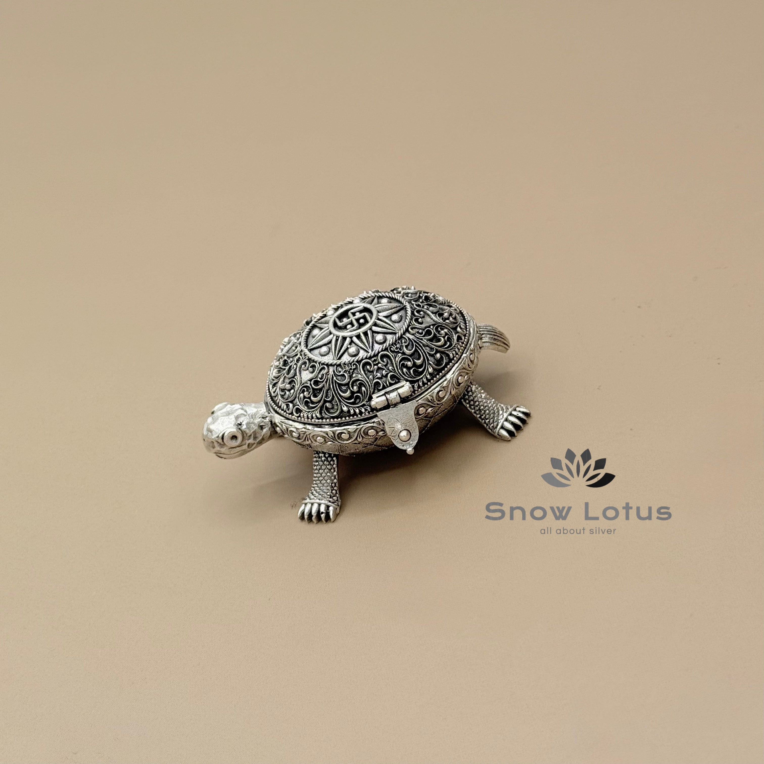 Turtle Kumkum Box
