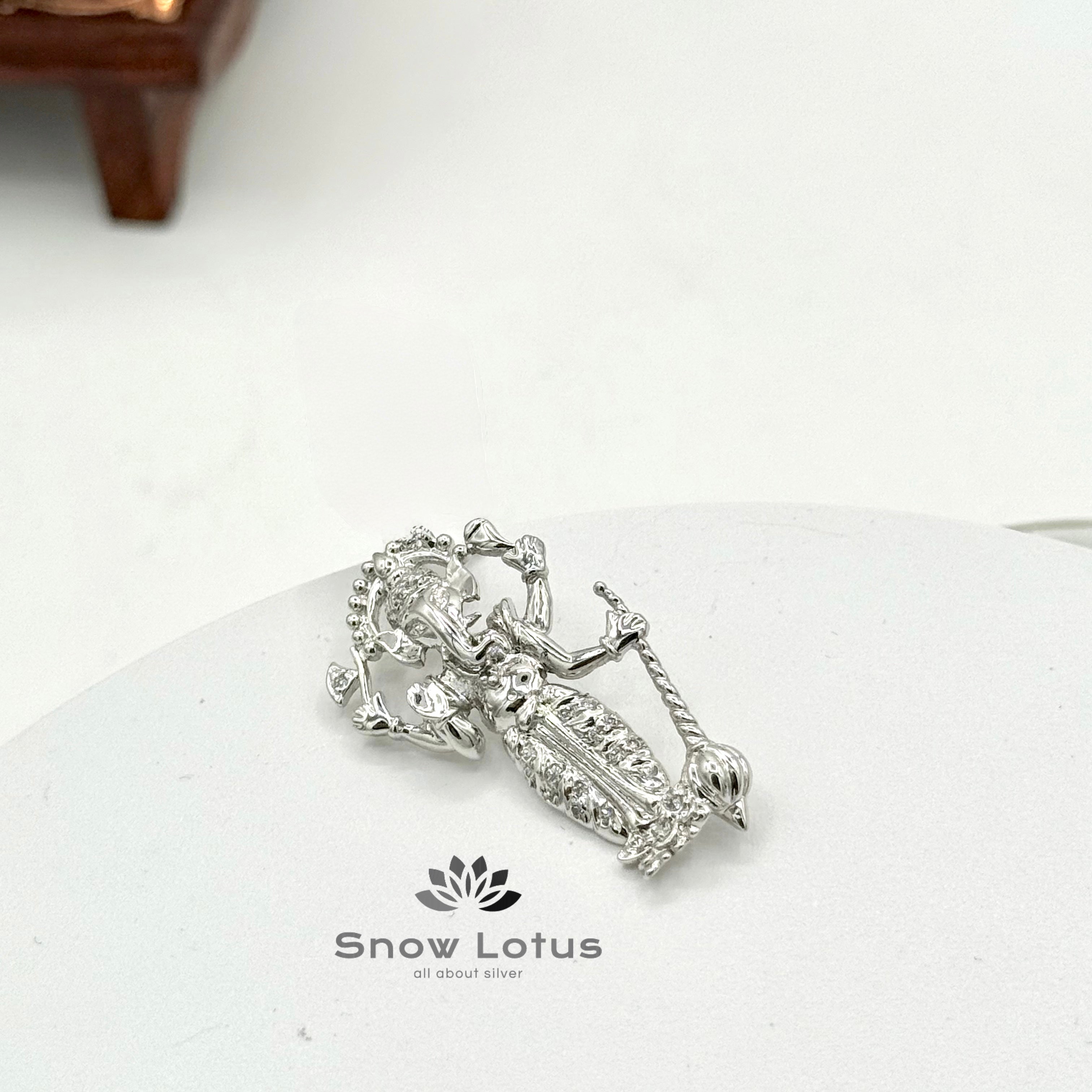 Ganesha CZ Pendant