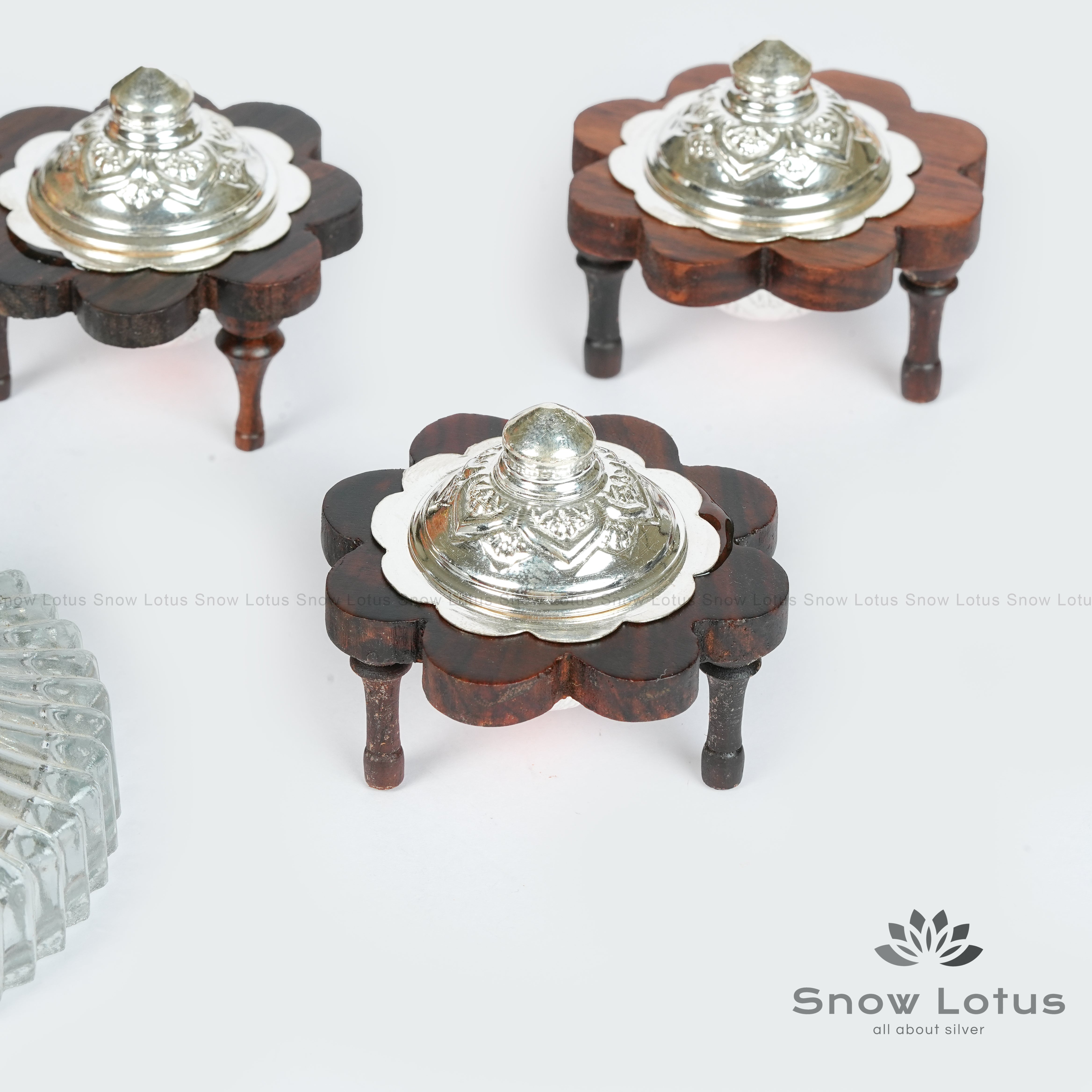 Rose Wood Mallika Kumkum Box
