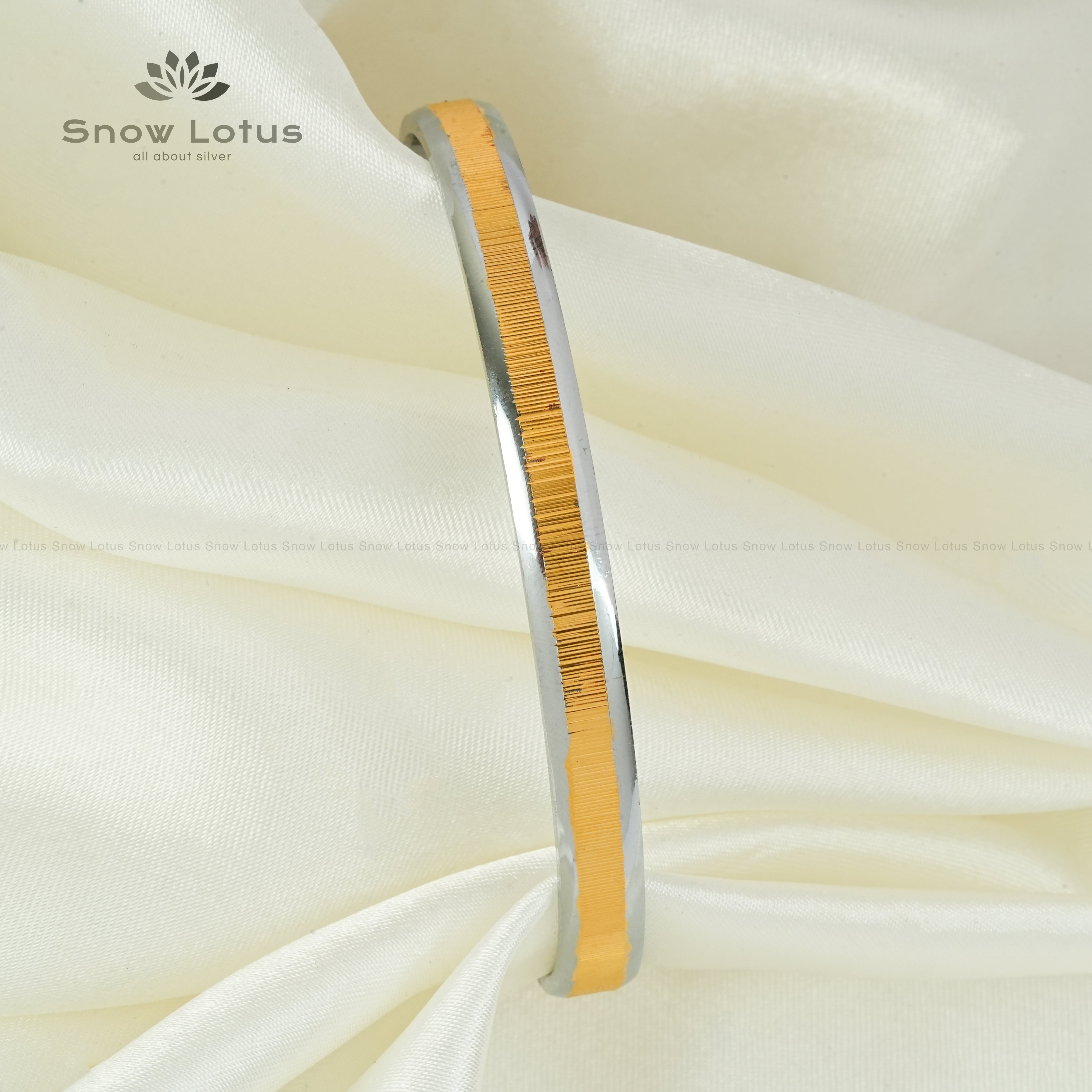 Dual Tone Single Men's Kada 2.10