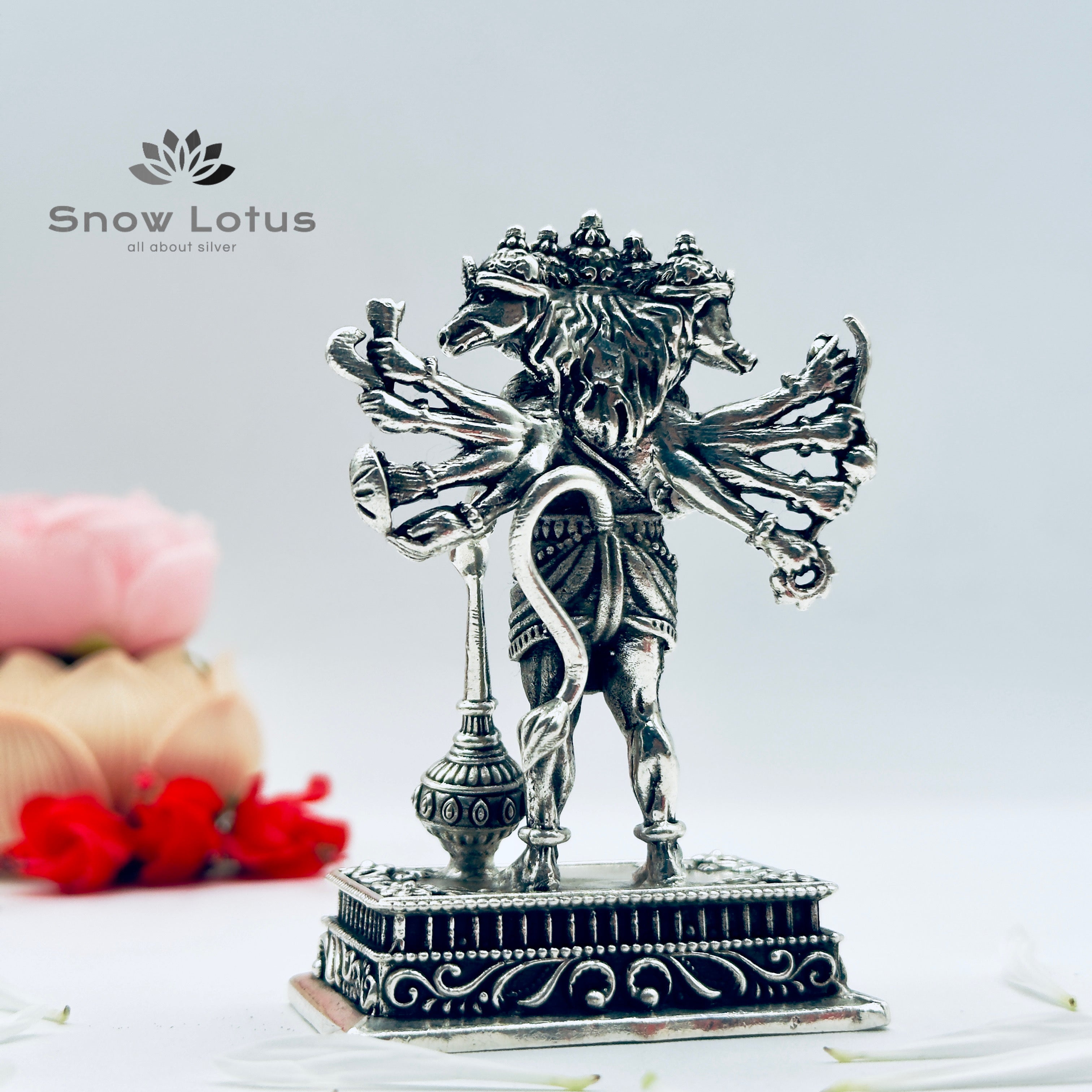 Antique Panchamukha Hanuman 3D