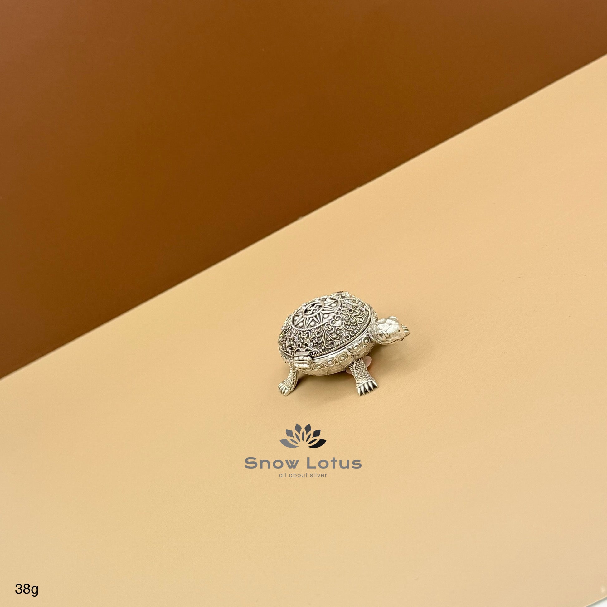 Turtle Kumkum Box