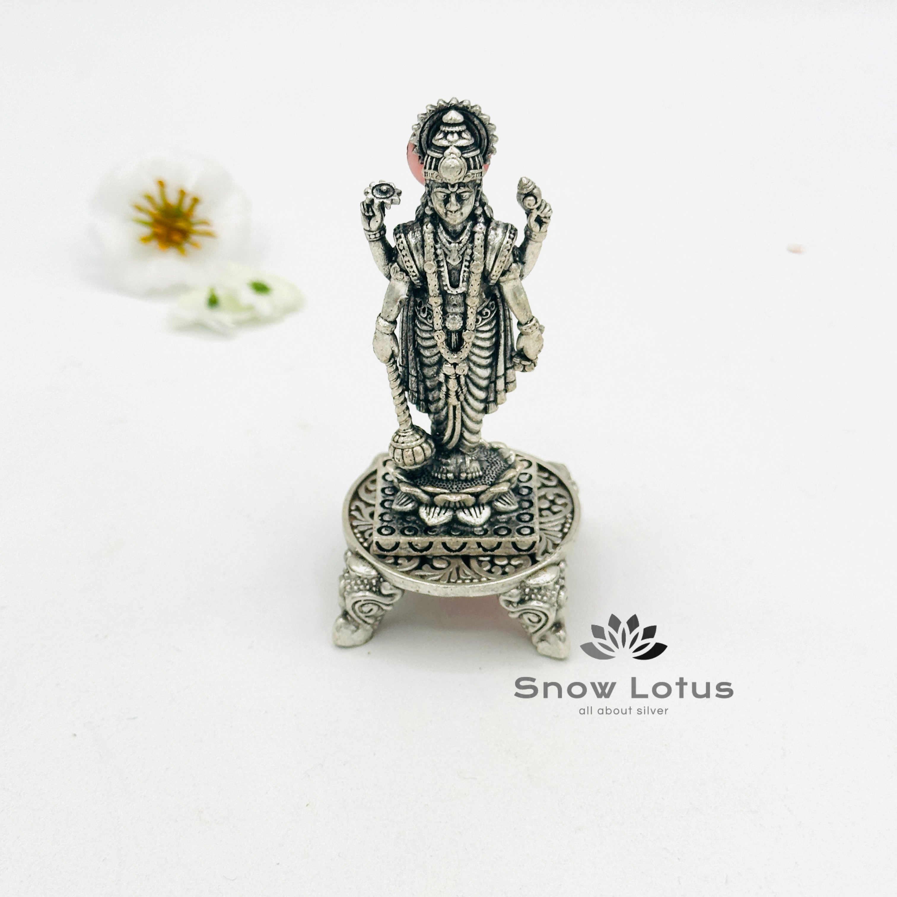 Mini Antique Idol peetam with Elephant trunks