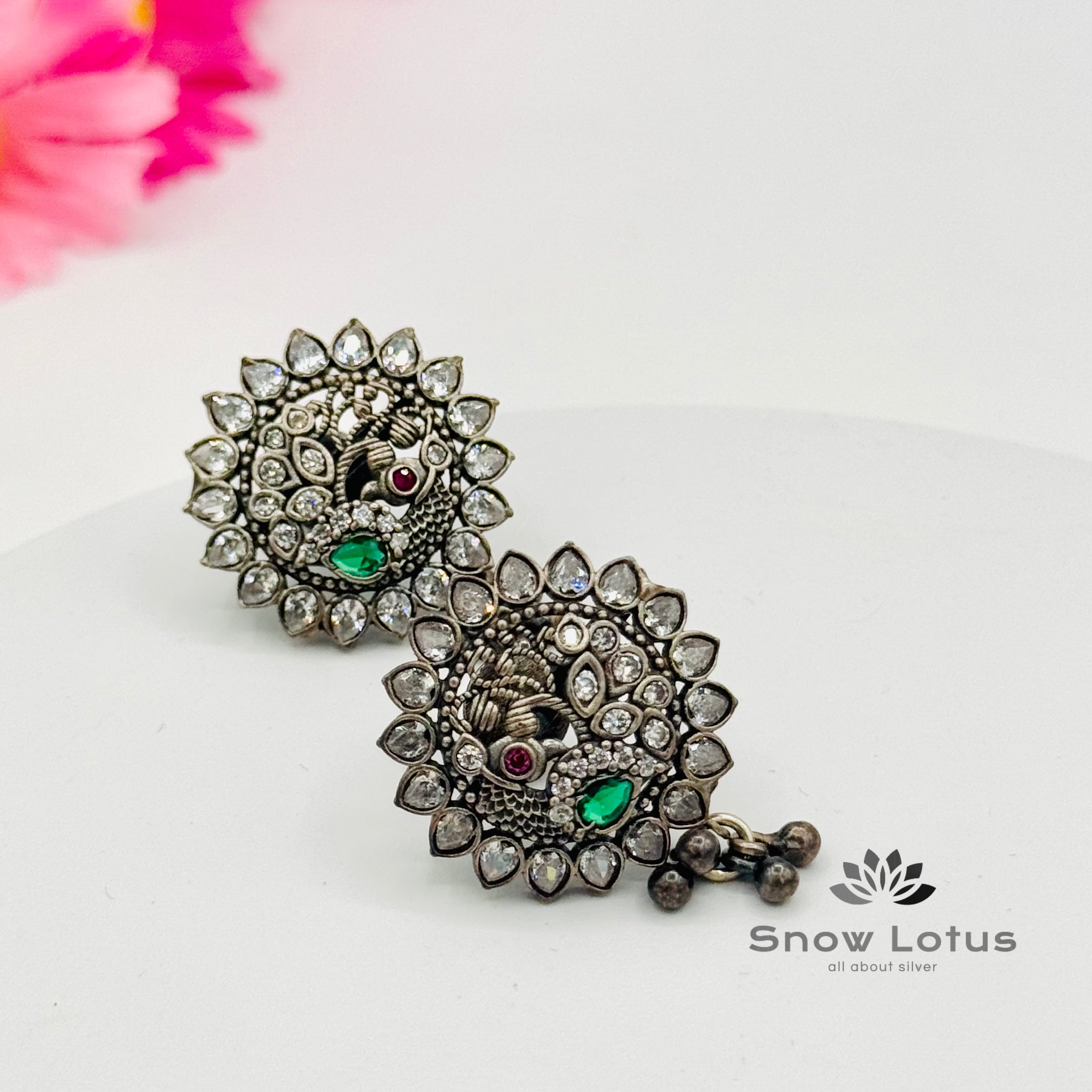 Choicest Peacock Studs